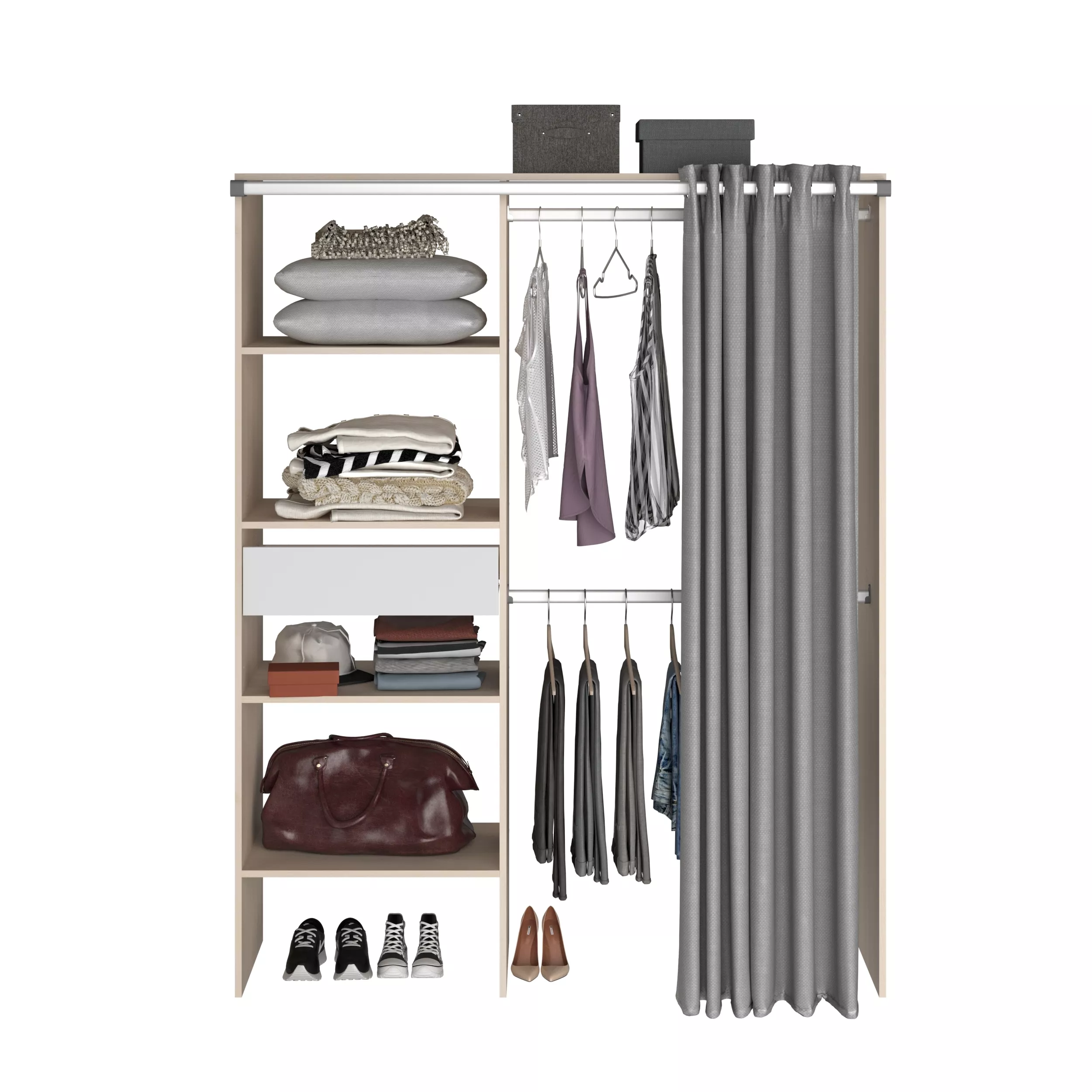 Kleiderschrank BARI 2