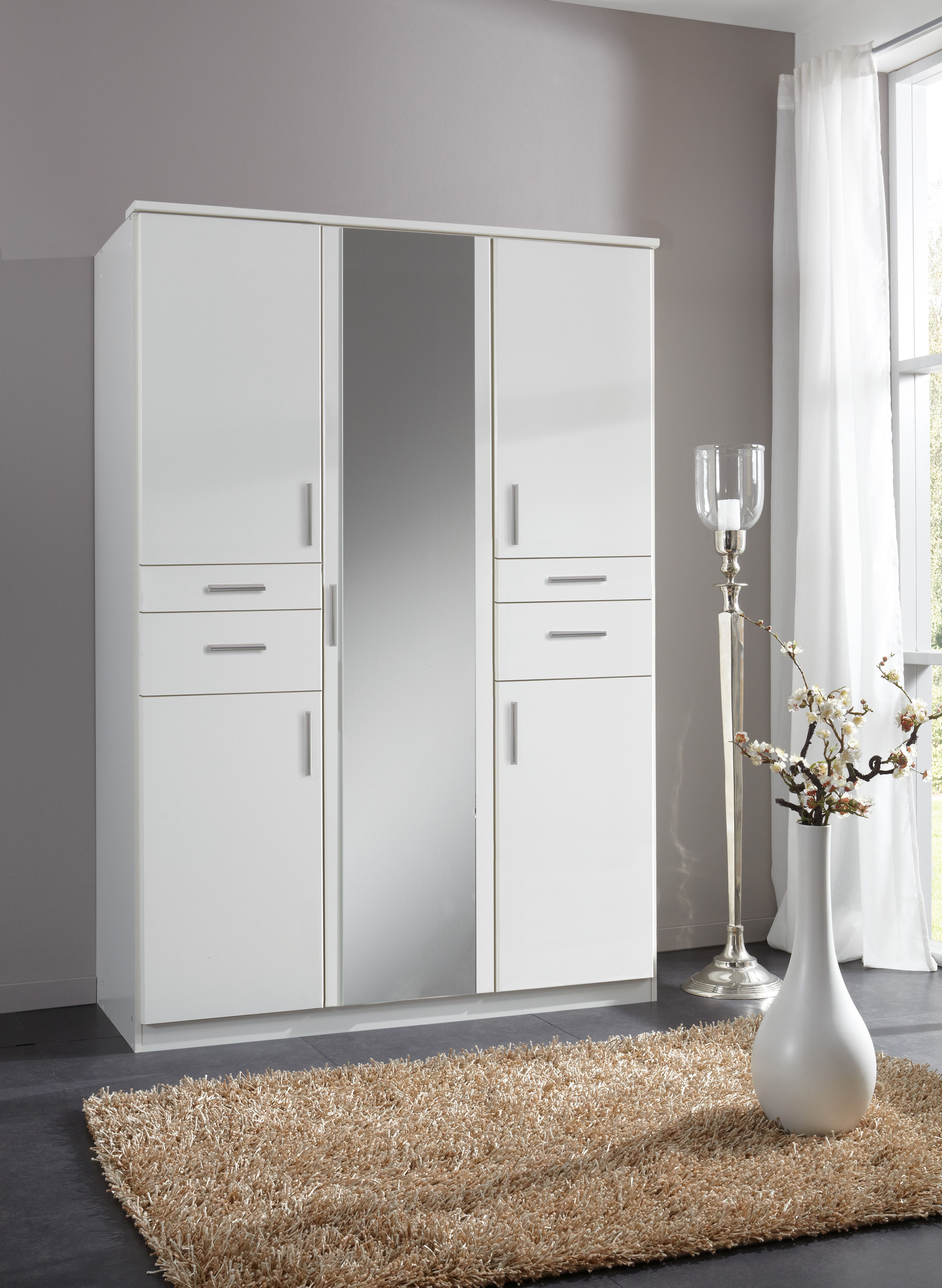 Kleiderschrank KOBLENZ | weiss | 508729-4