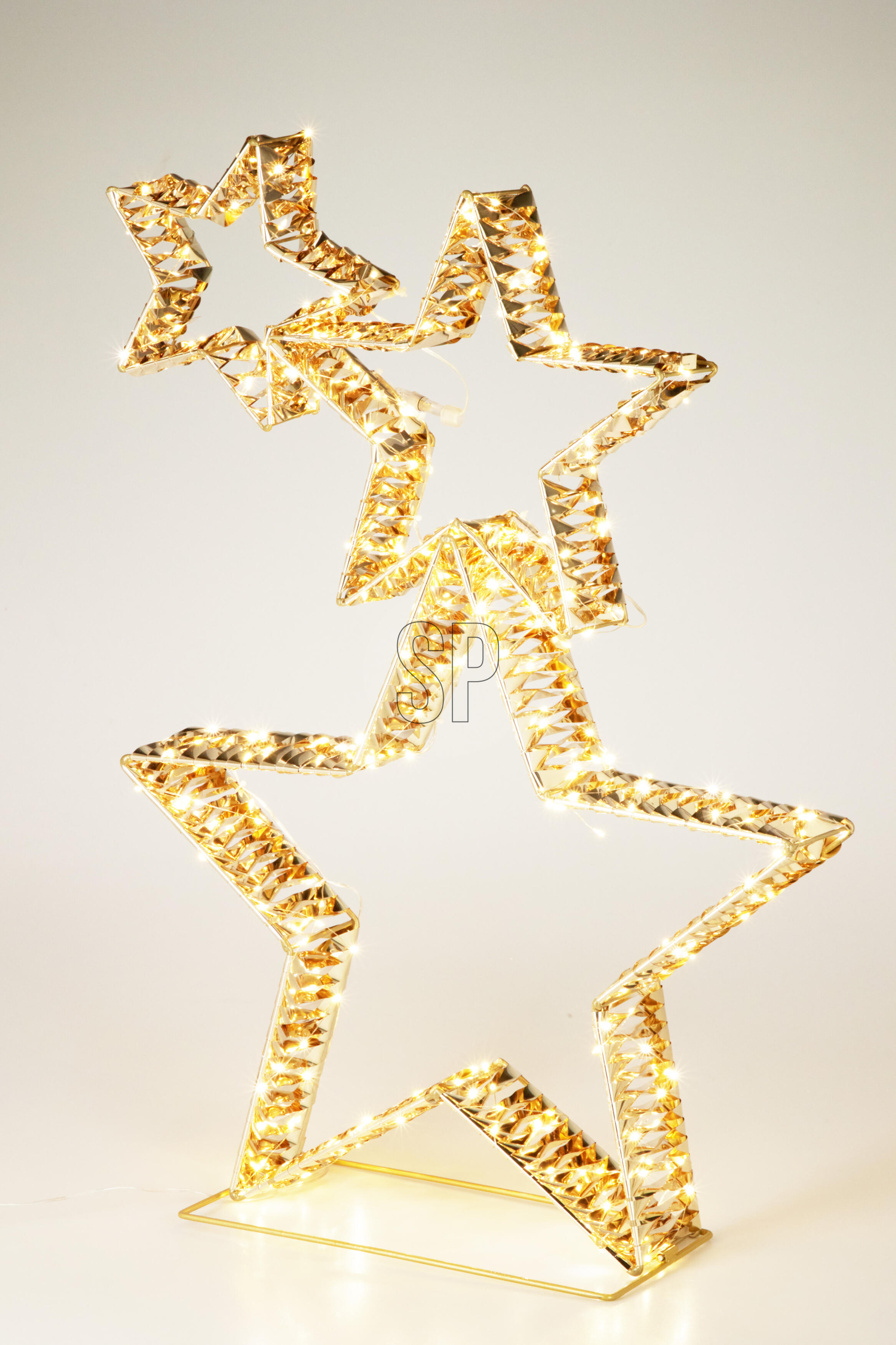 Sterne 3er LED CHRISTMAS