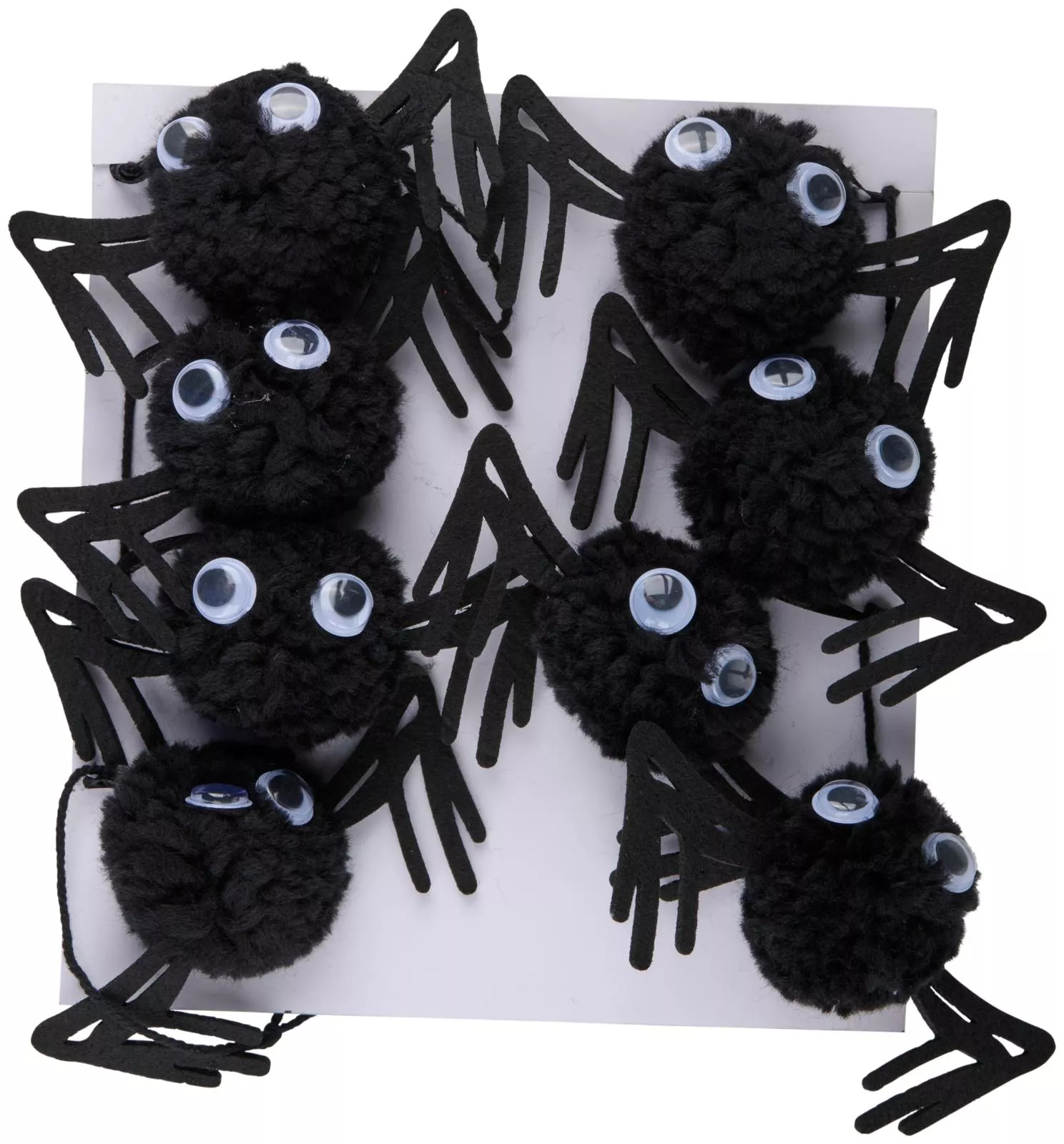 Girlande Spinne Kulleraugen HALLOWEEN