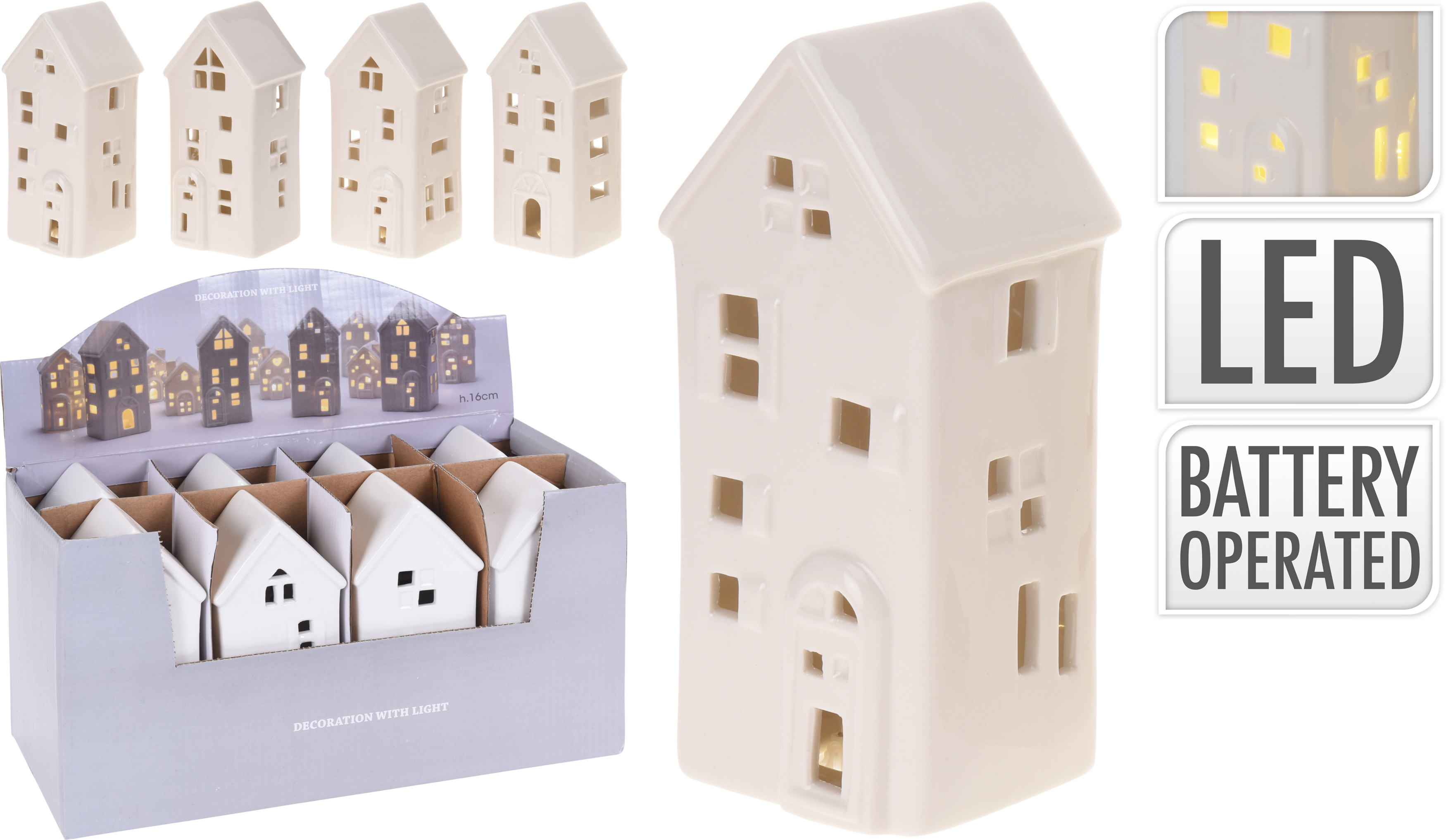 Haus mit LED CHRISTMAS Haus mit LED CHRISTMAS