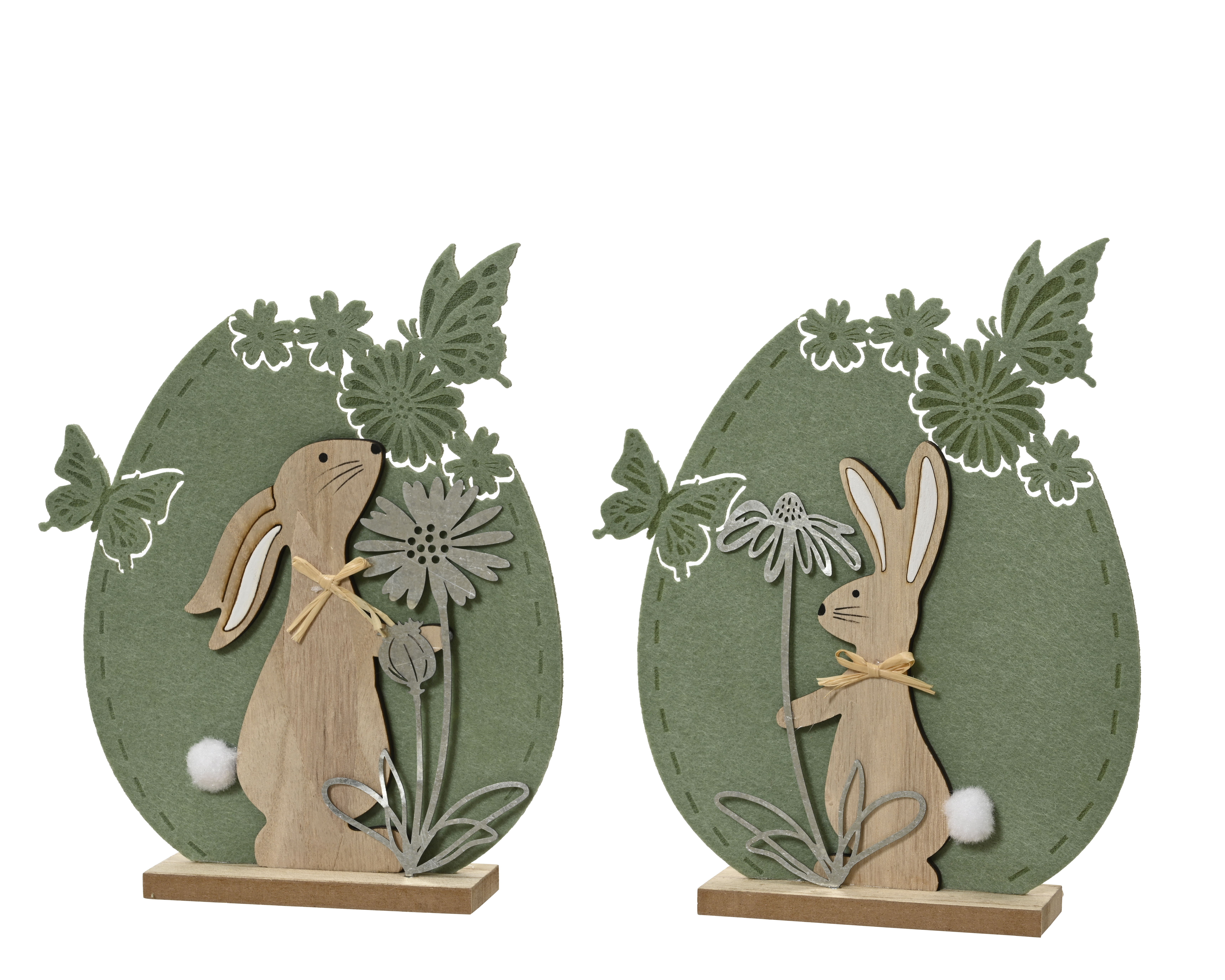 Figur Hase mit Ei EASTER