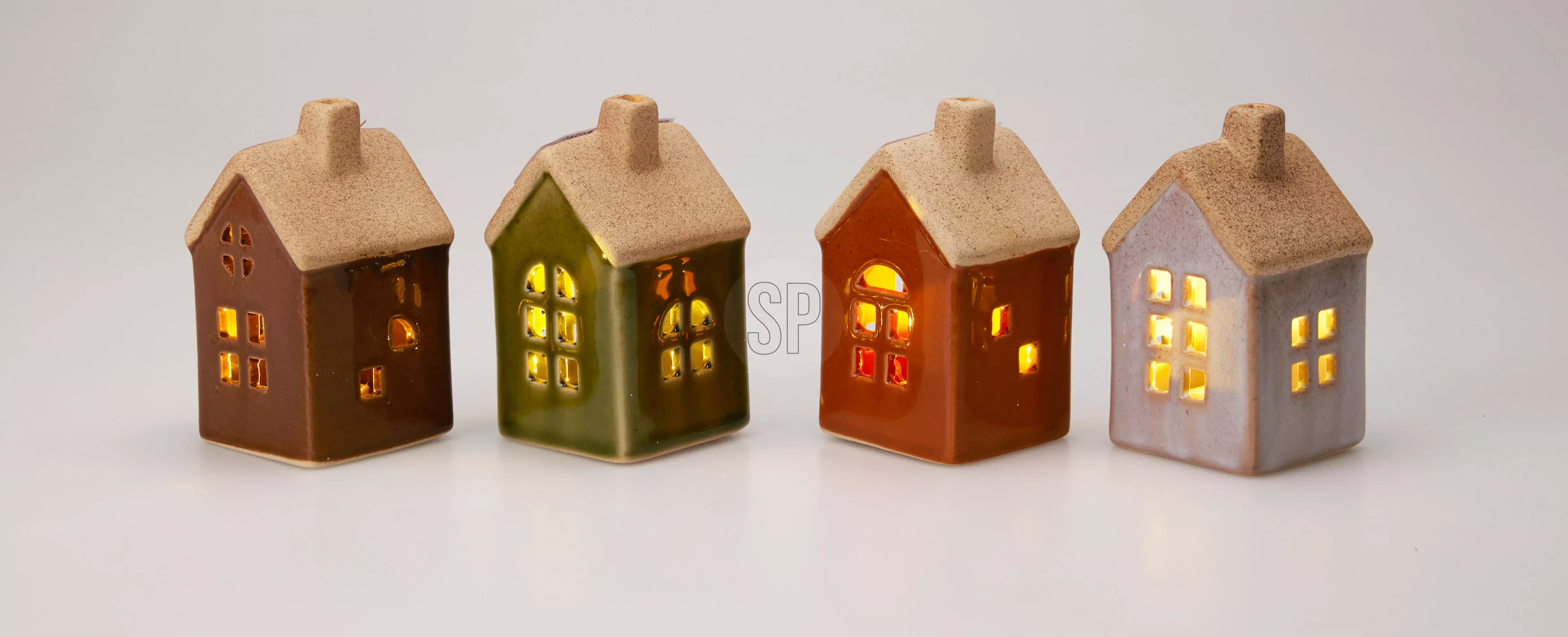 Haus mit LED HERBST Haus mit LED HERBST