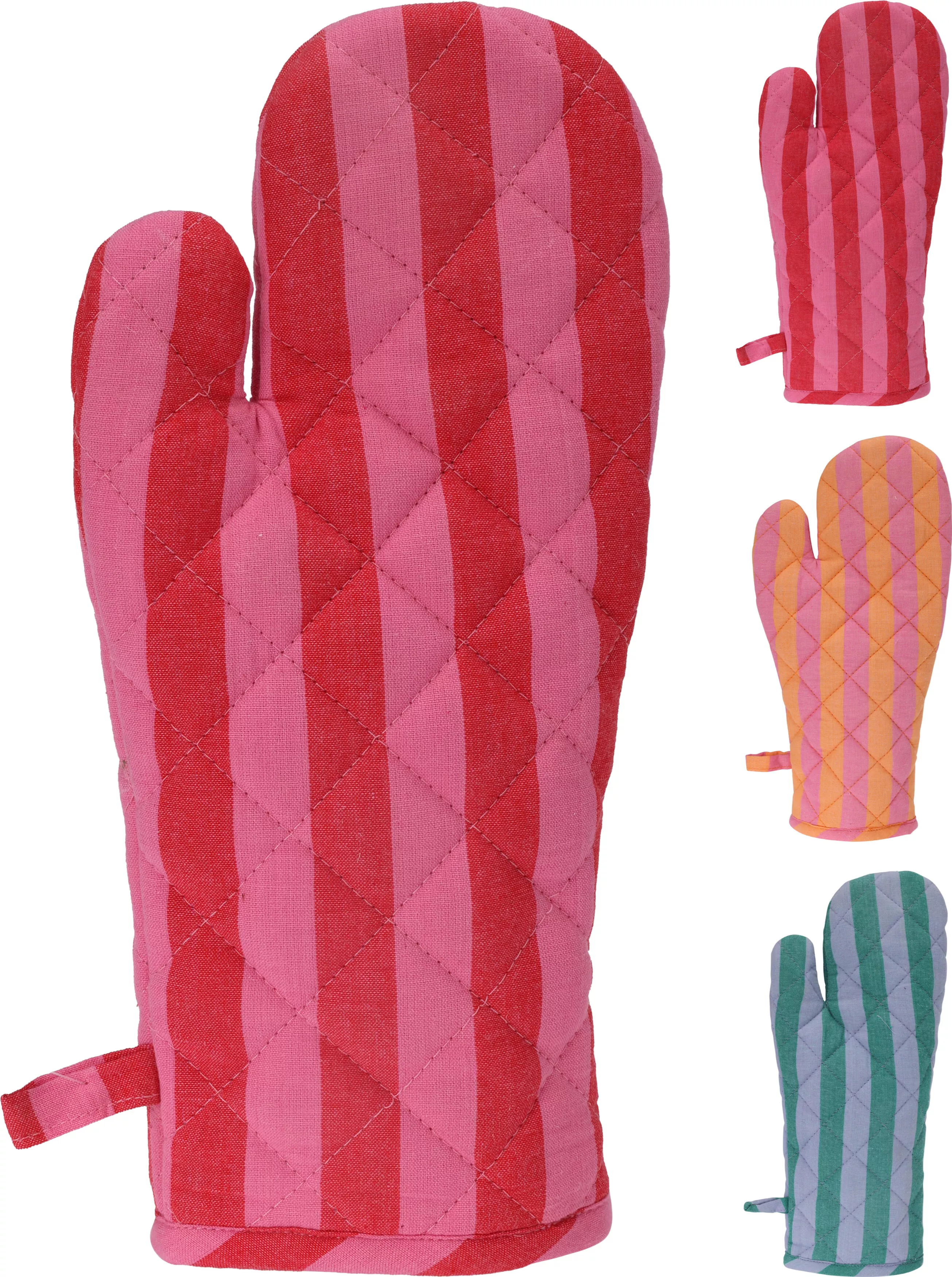 Ofenhandschuh Streifen EH