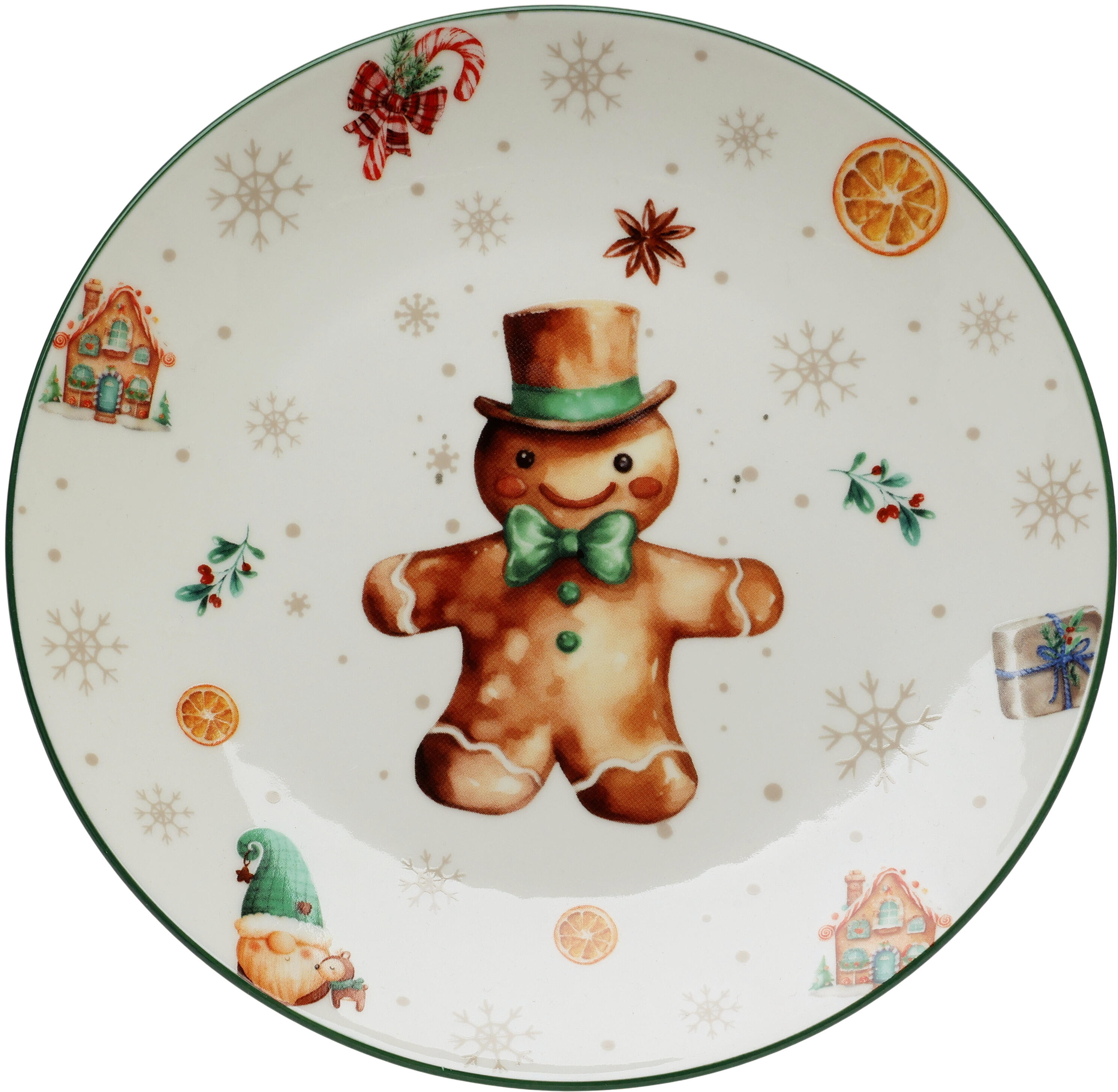 Teller Lebkuchenmann CHRISTMAS Teller Lebkuchenmann CHRISTMAS