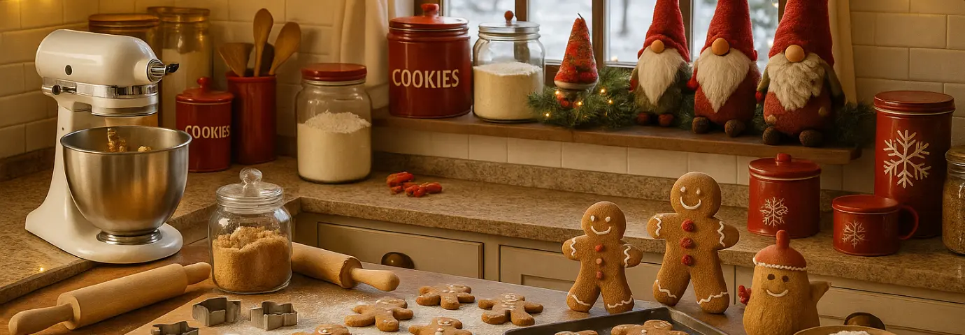 Weihnachtsdeko: Lebkuchenmänner & Co.