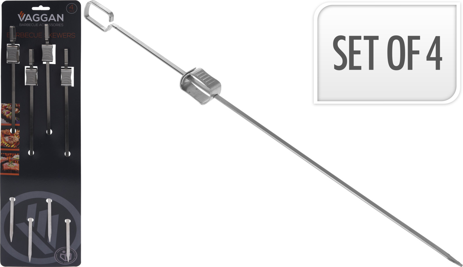 Grillspieße 4.Stk KITCHEN