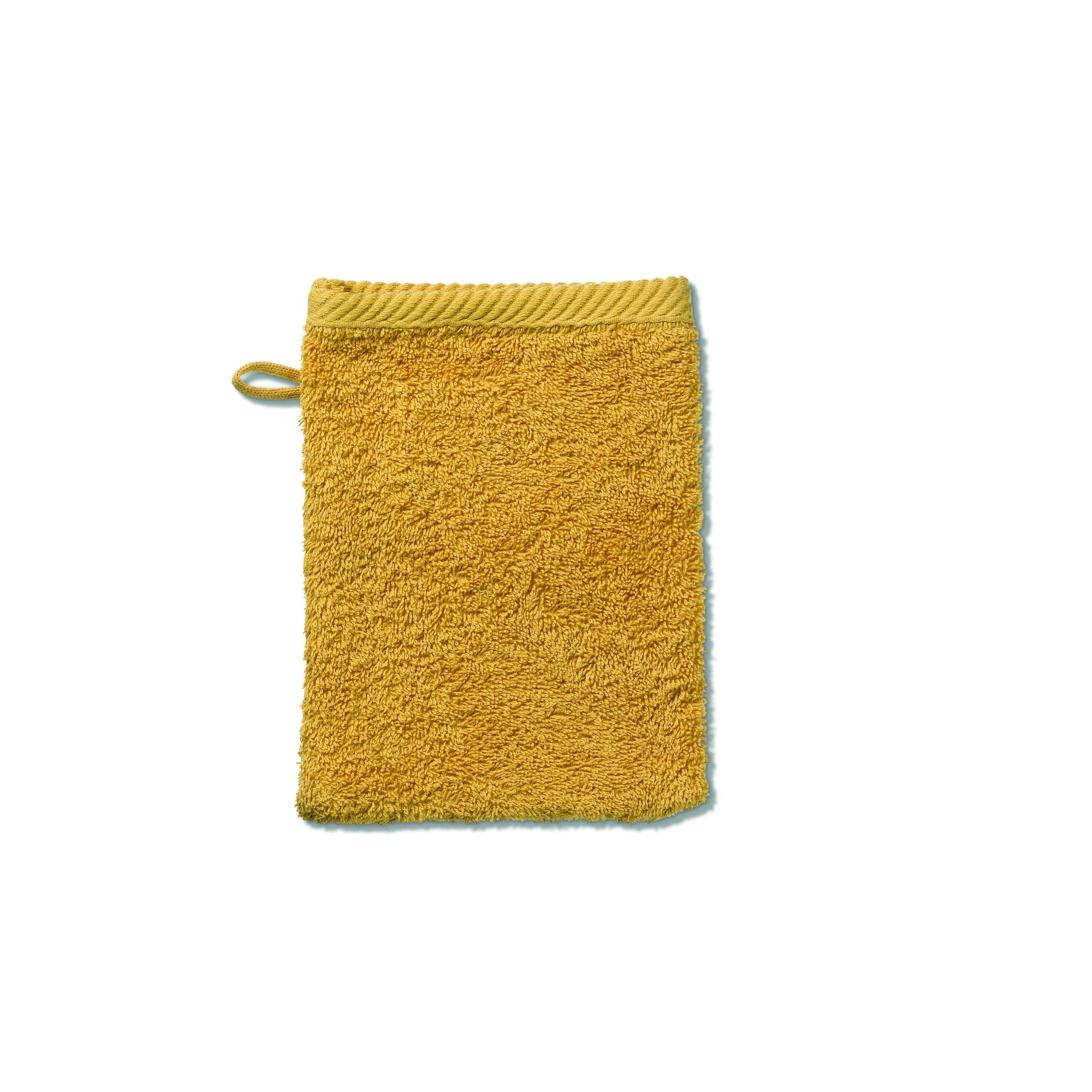 Waschhandschuh currygelb LADESSA