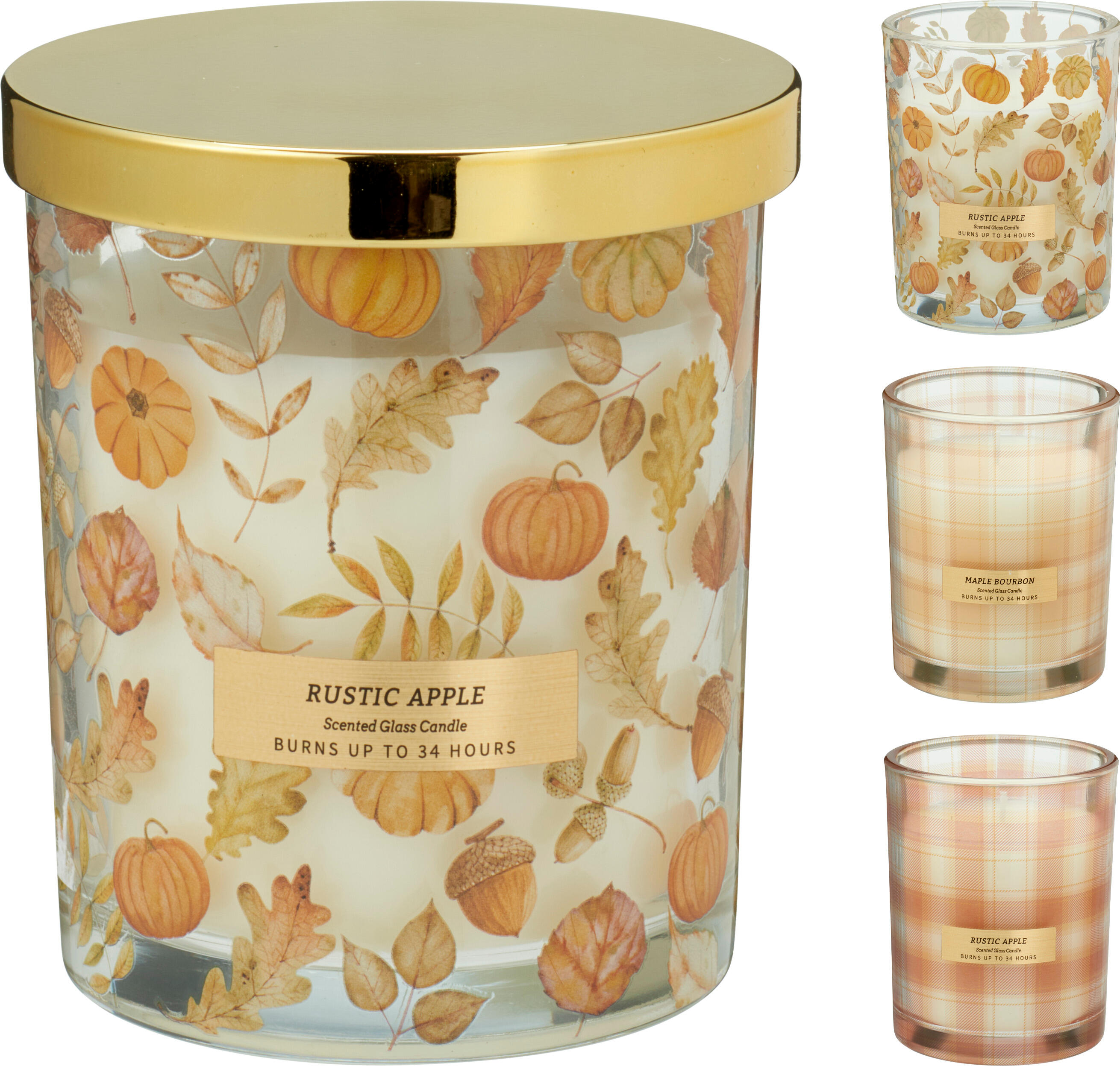 Duftkerze im Glas  HERBST Duftkerze im Glas  HERBST