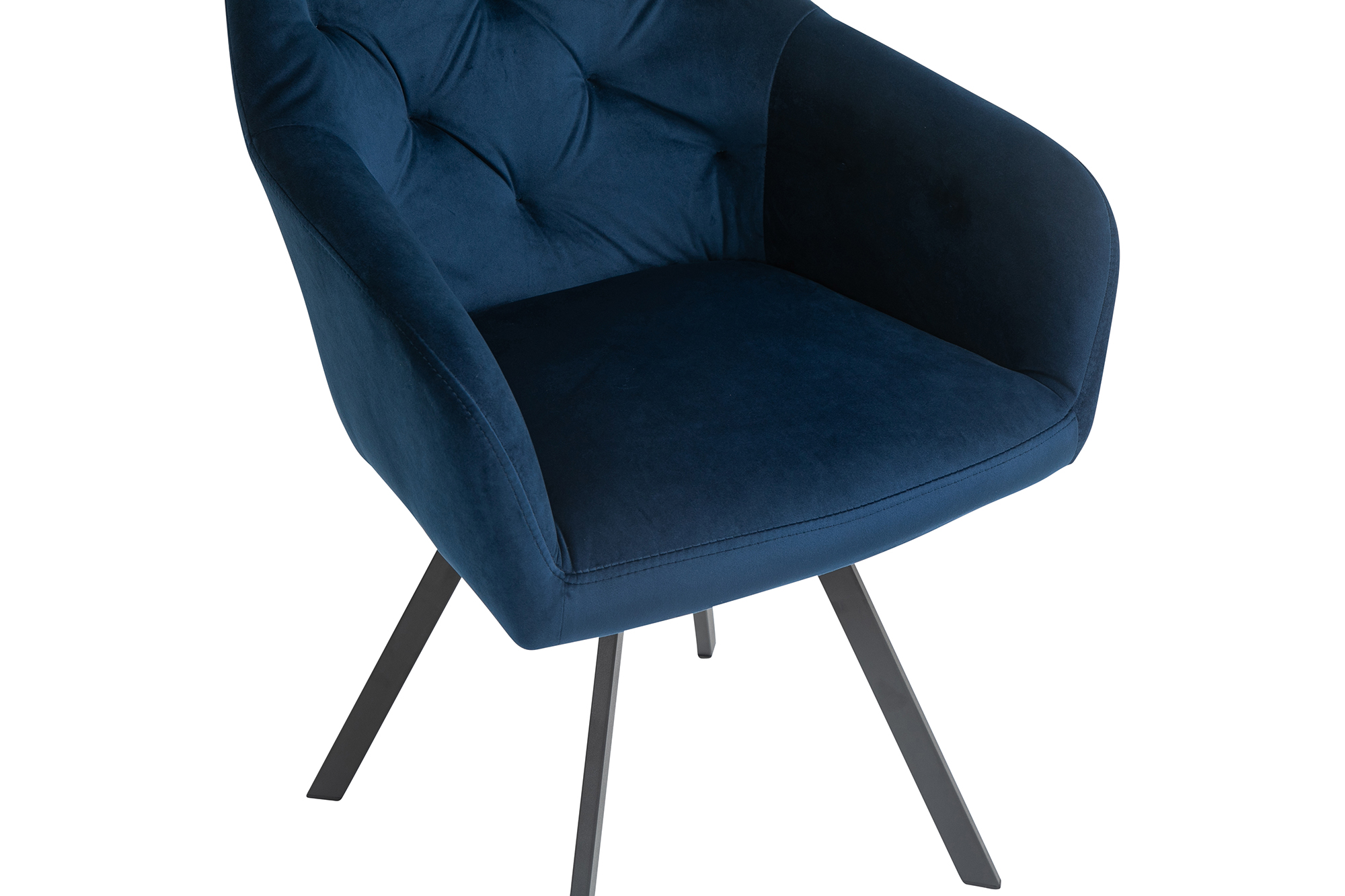 Stuhl JAYAPURA | blau-schwarz | 511019-1