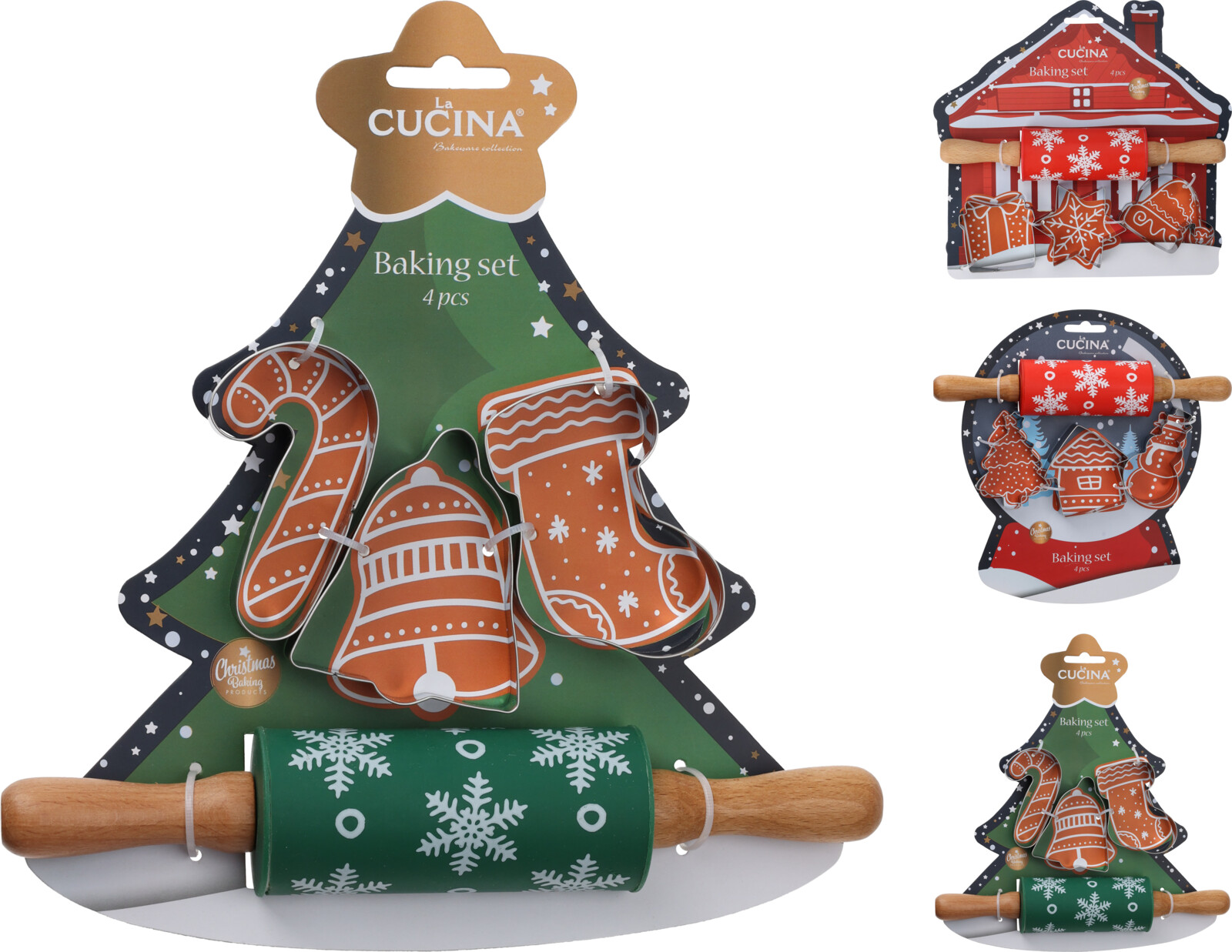 Kinder Backset 4tlg. CHRISTMAS