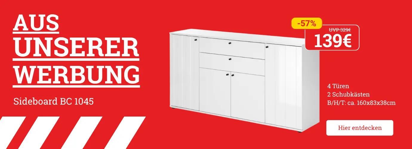 Aus unserer Werbung! Sideboard BC 1045. Jetzt MEGA sparen>