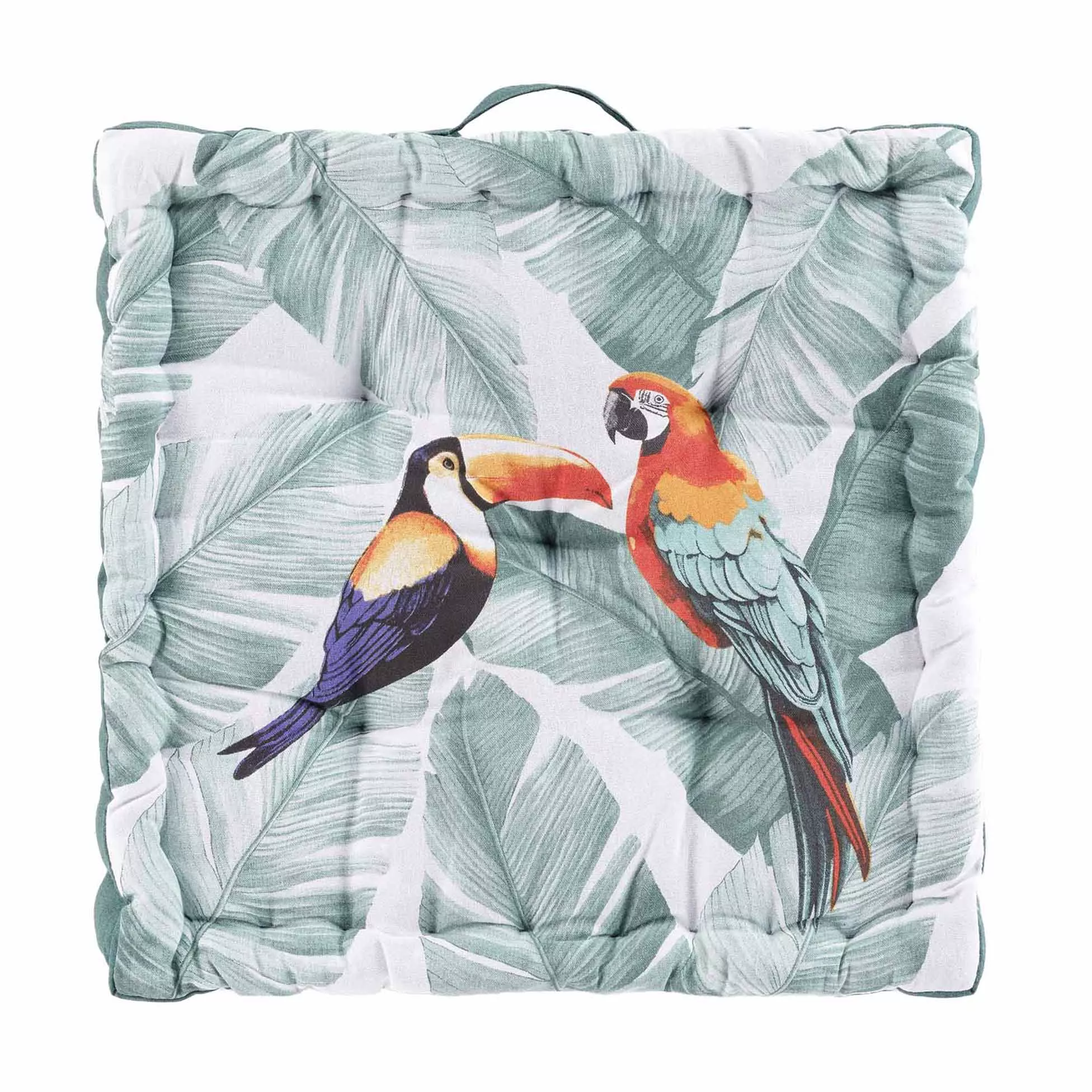 Bodenkissen Papageien  OUTDOOR