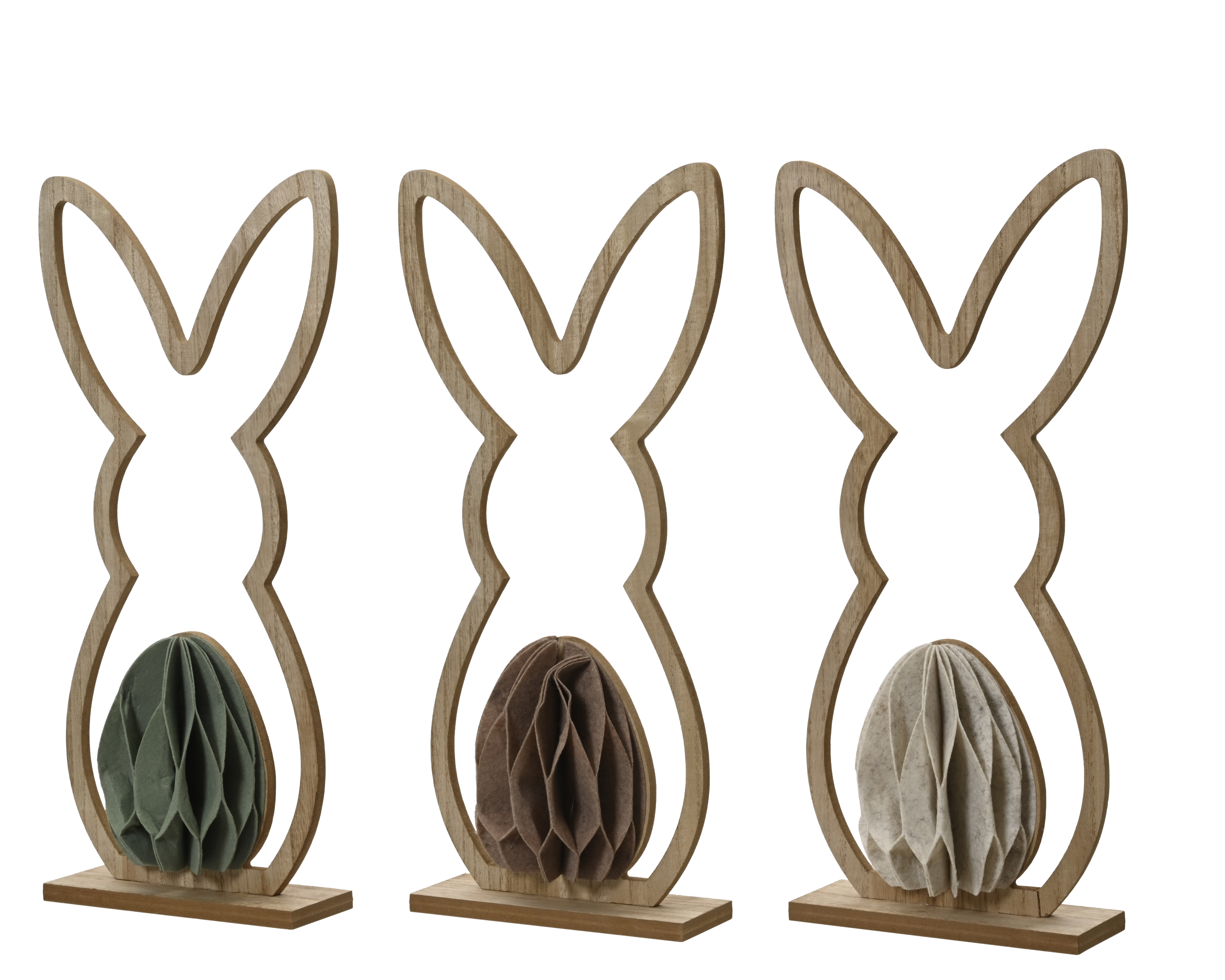 Figur Hase mit Ei EASTER