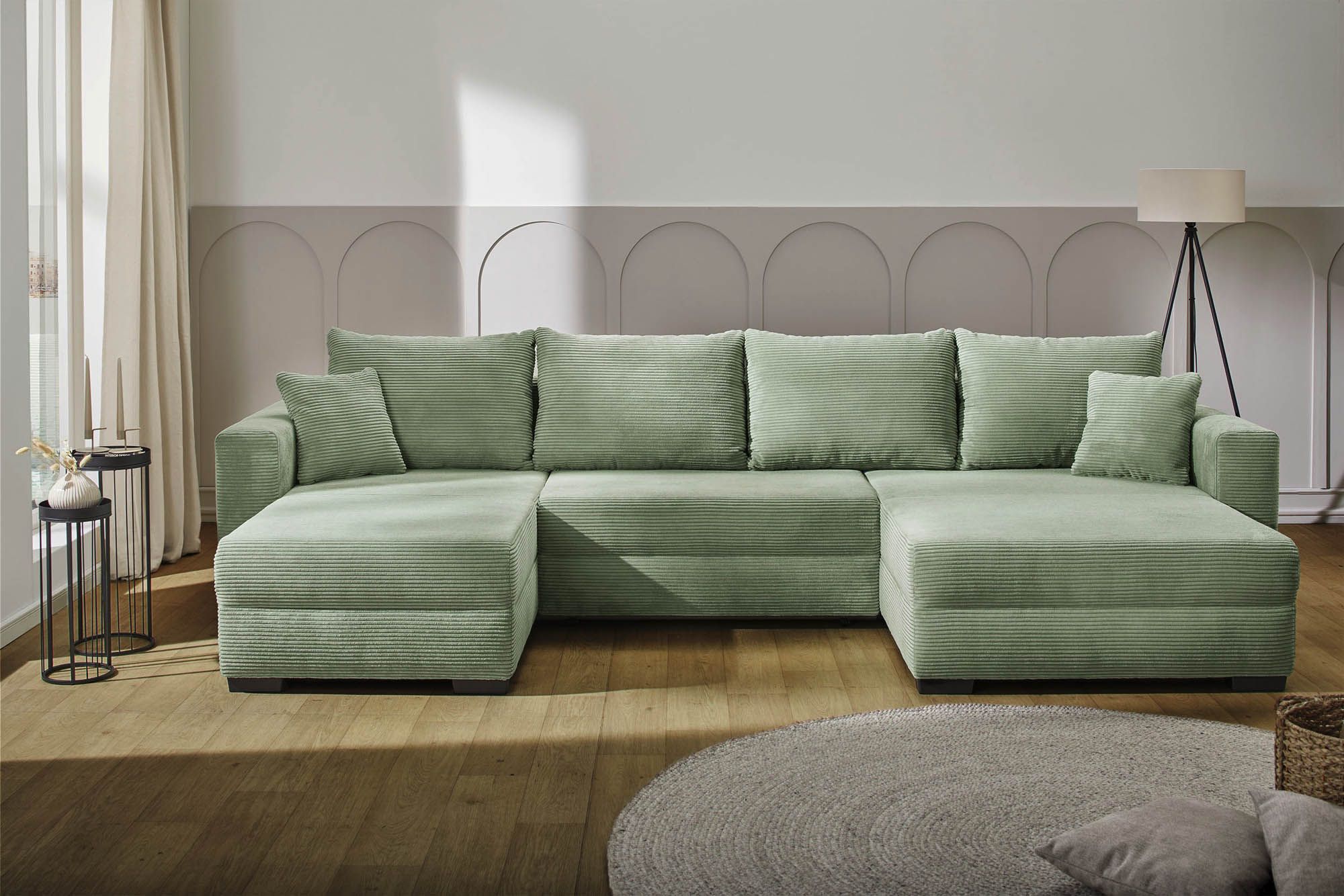 Wohnlandschaft U Form günstig » XXL Sofas U-Form