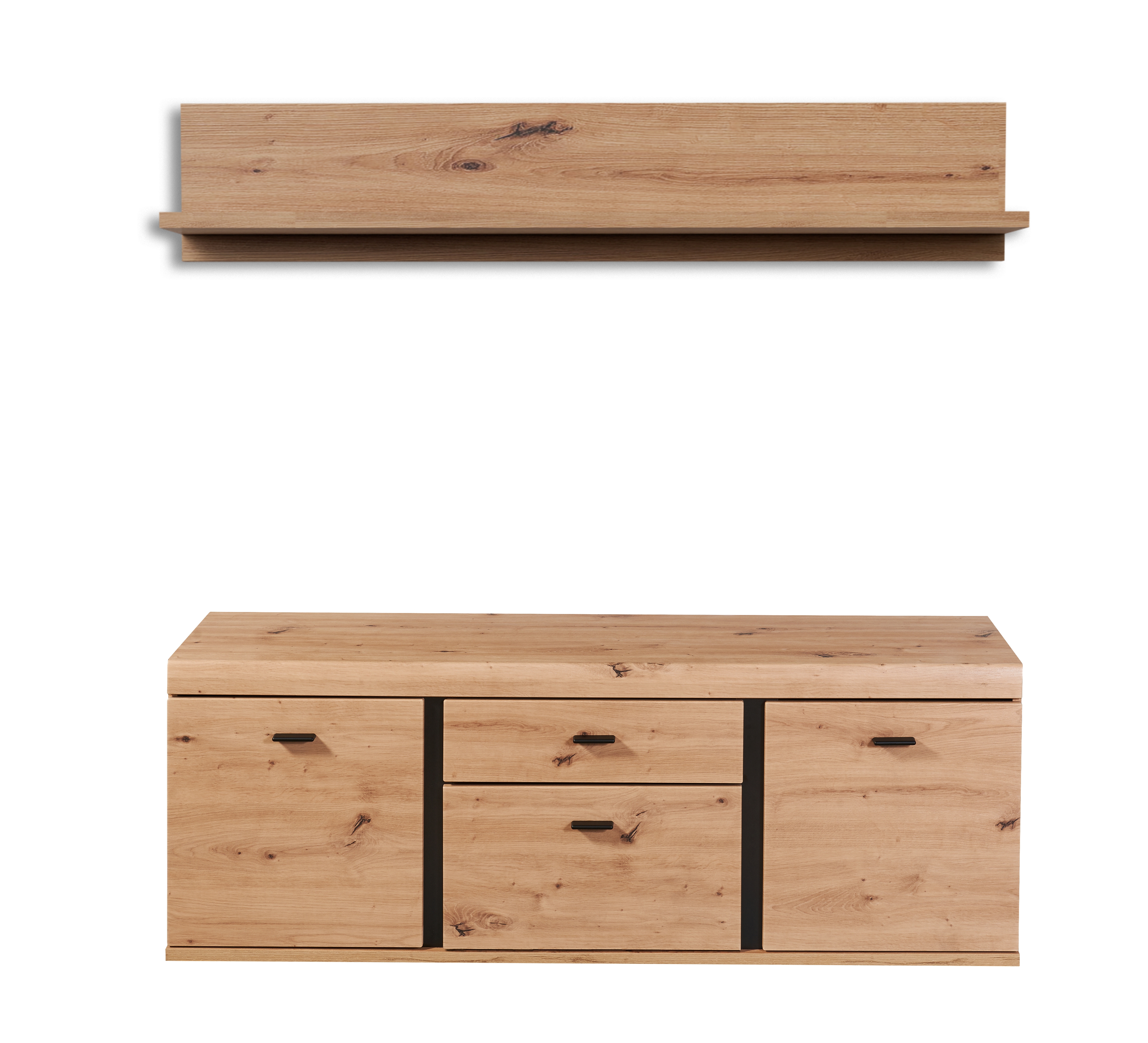 Lowboard mit Wandboard KRETA