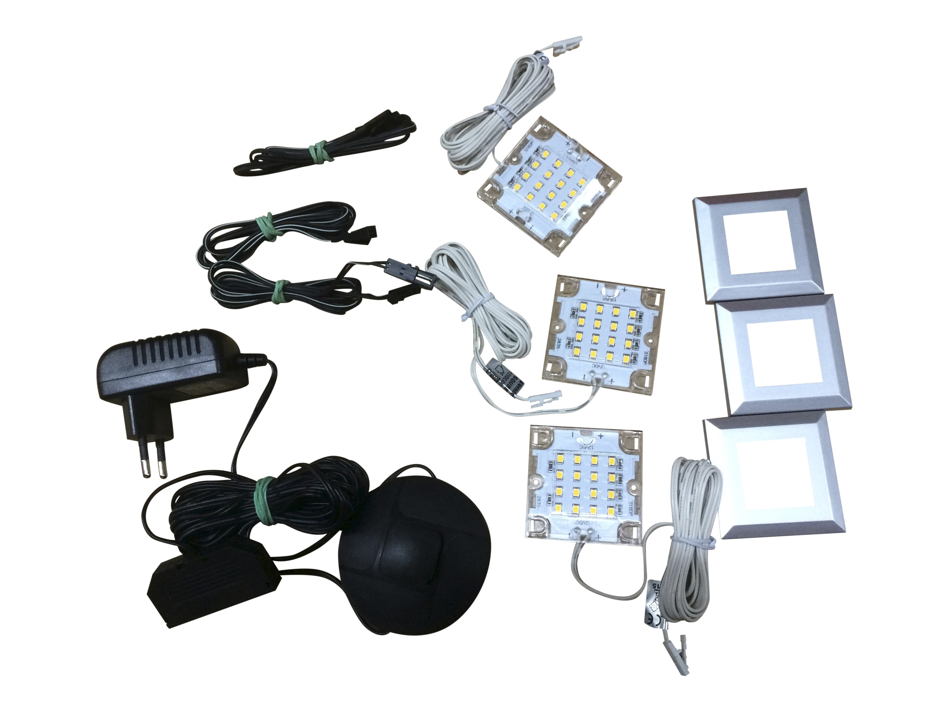 LED-Unterbauspot im 3-er Set CREEK/BELLA/PRIME 1100-763-00