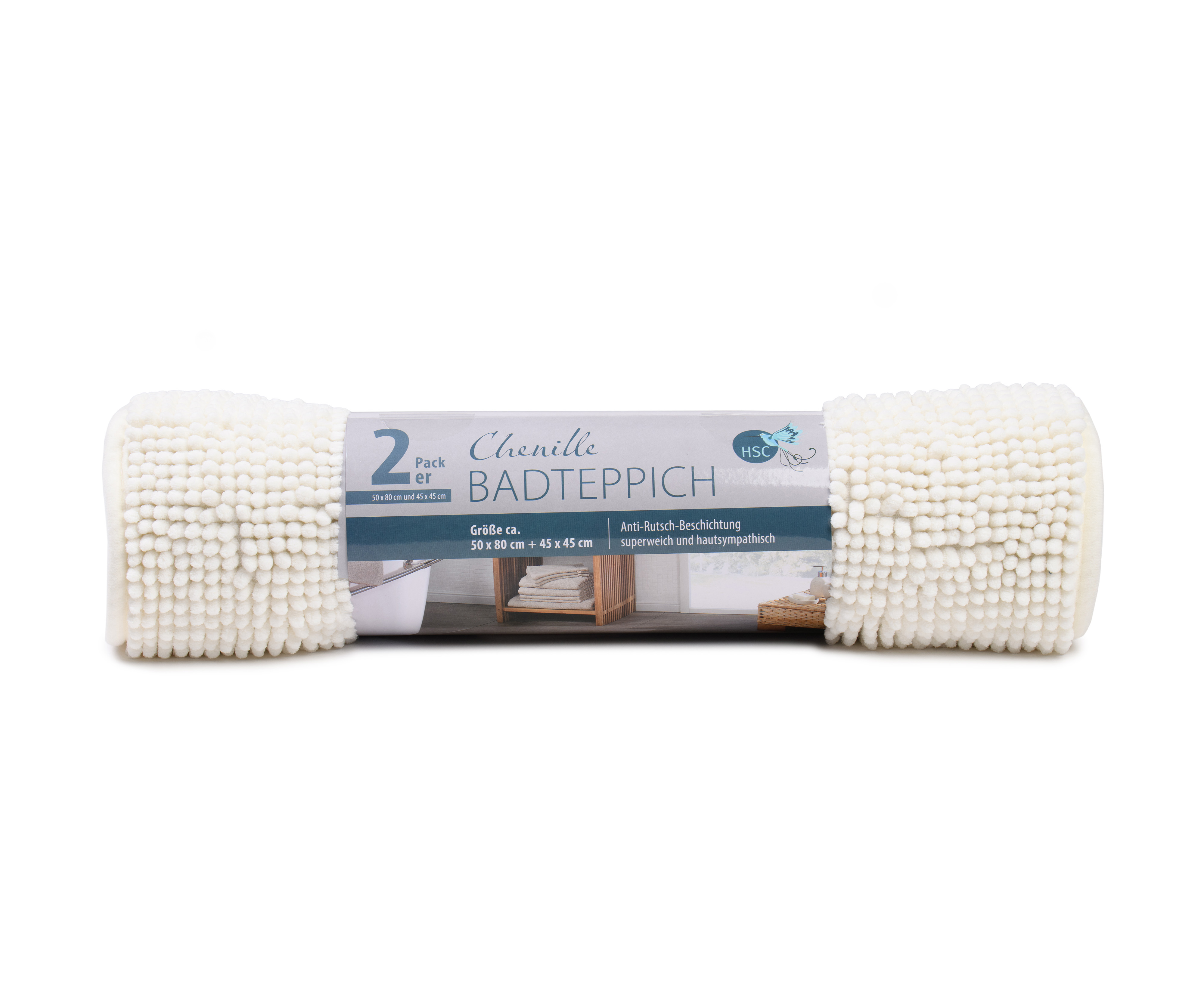 Bad-Teppich-Set Mikrofaser CHELSEA