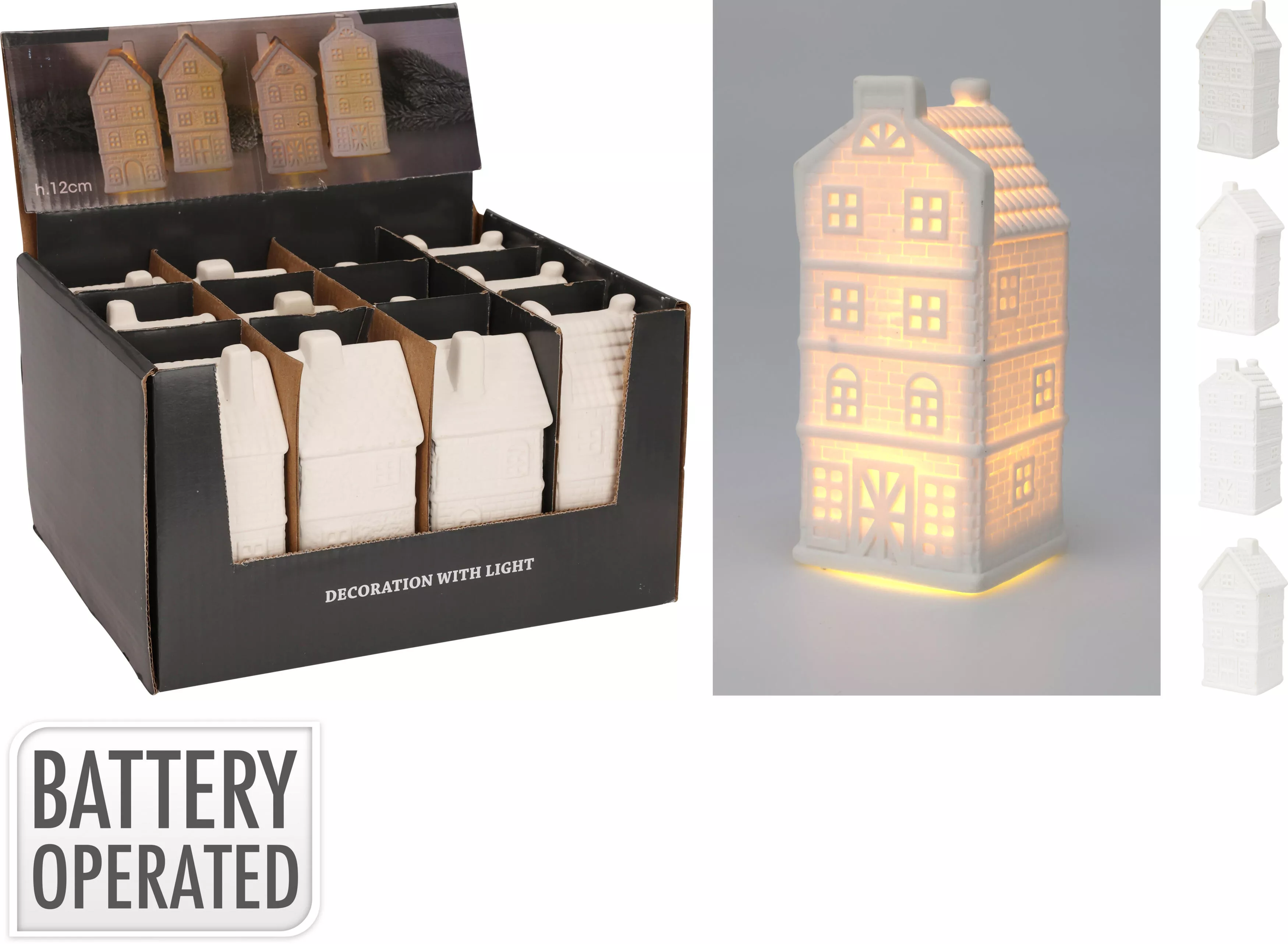 Haus mit LED DEKO