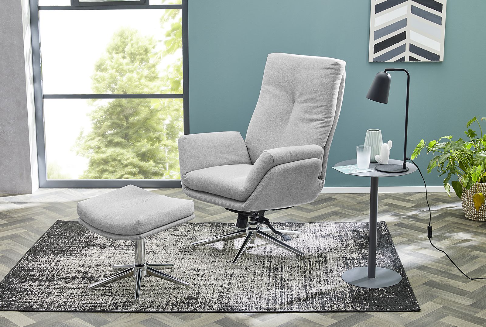 Relax Chair mit Hocker OLE