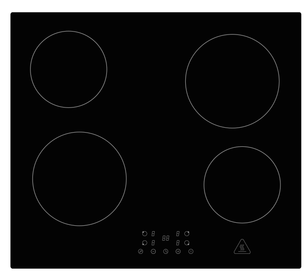 Küchenblock mit E-Geräten CORNWALL (Zeile-Backofen-Mikrowelle) V