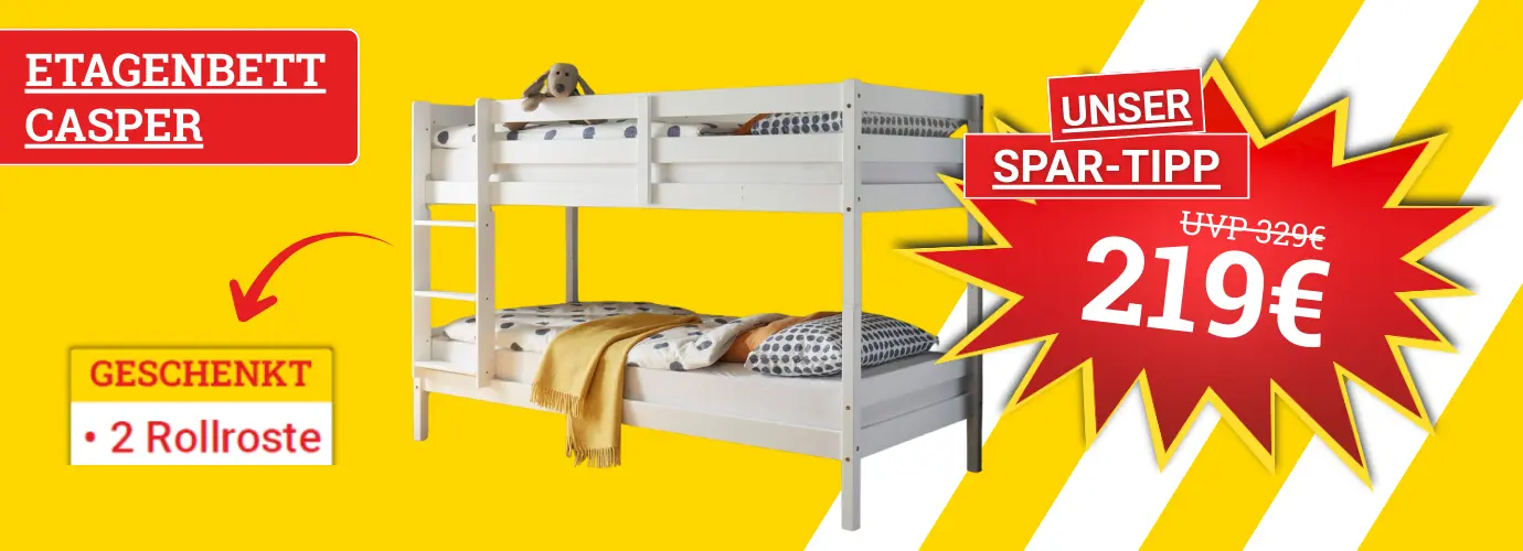 Etagenbett CASPAR - jetzt MEGA sparen>