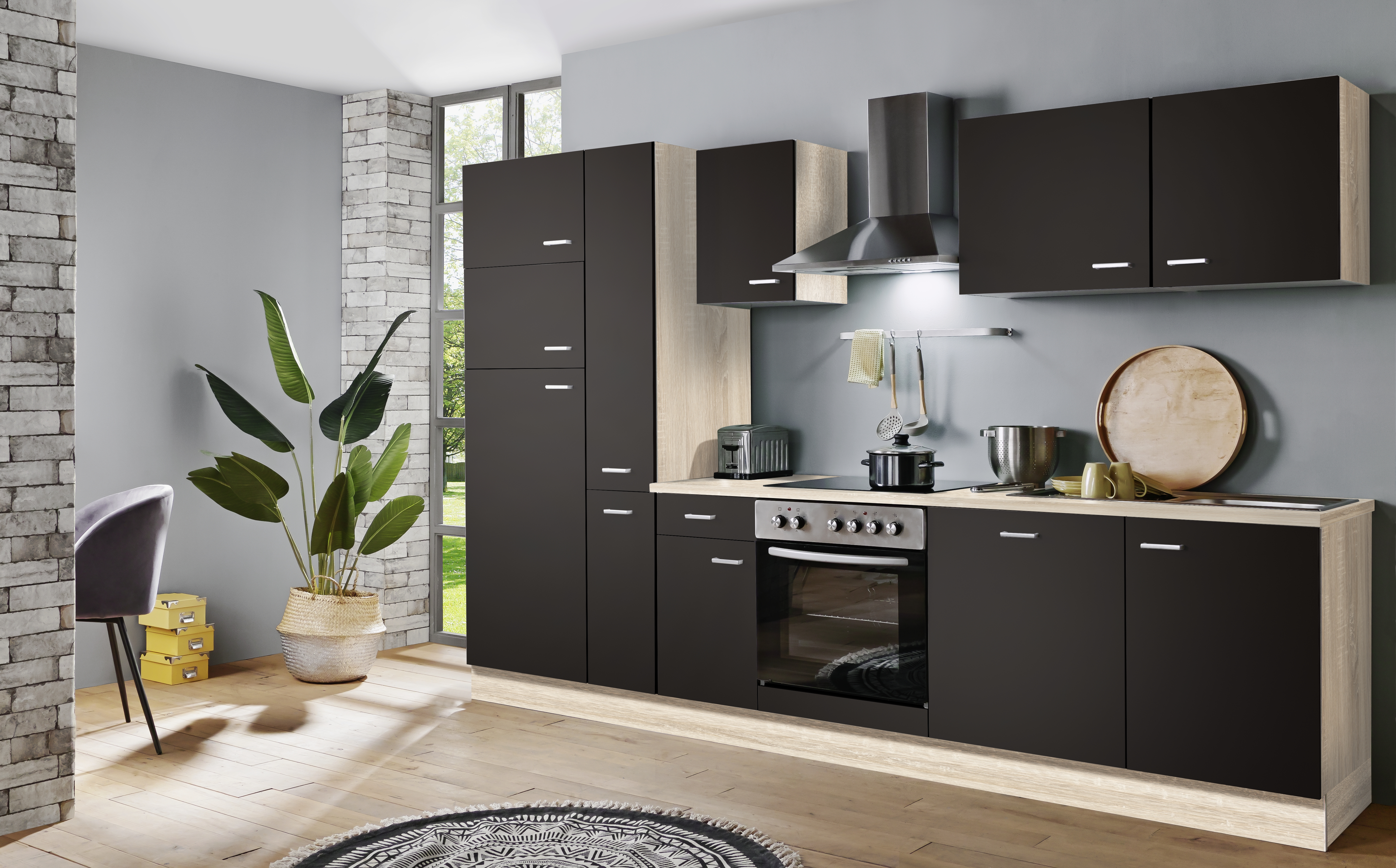 Küchenblock mit E-Geräten CLASSIC Küchenblock mit E-Geräten CLASSIC