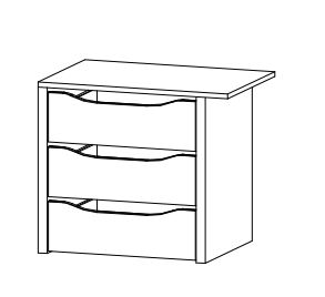 Schubkasteneinsatz A0033.9860 Schubkasteneinsatz A0033.9860