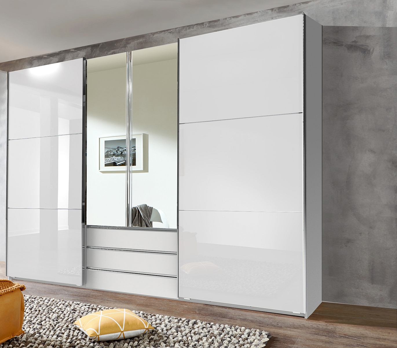 Dreh-/Schwebetürenschrank MAGIC GLAS Dreh-/Schwebetürenschrank MAGIC GLAS
