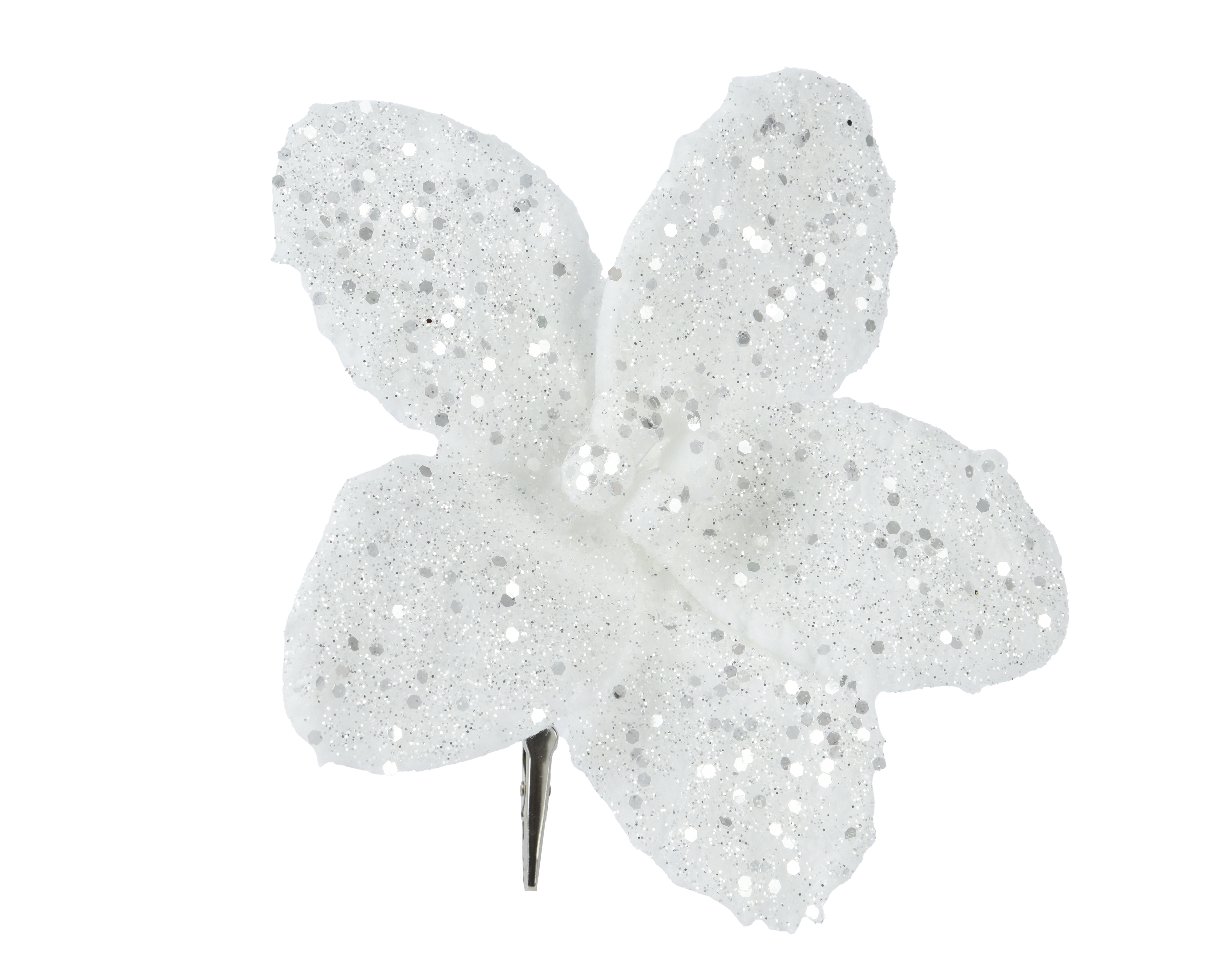 Clip Glitzerblume DEKO