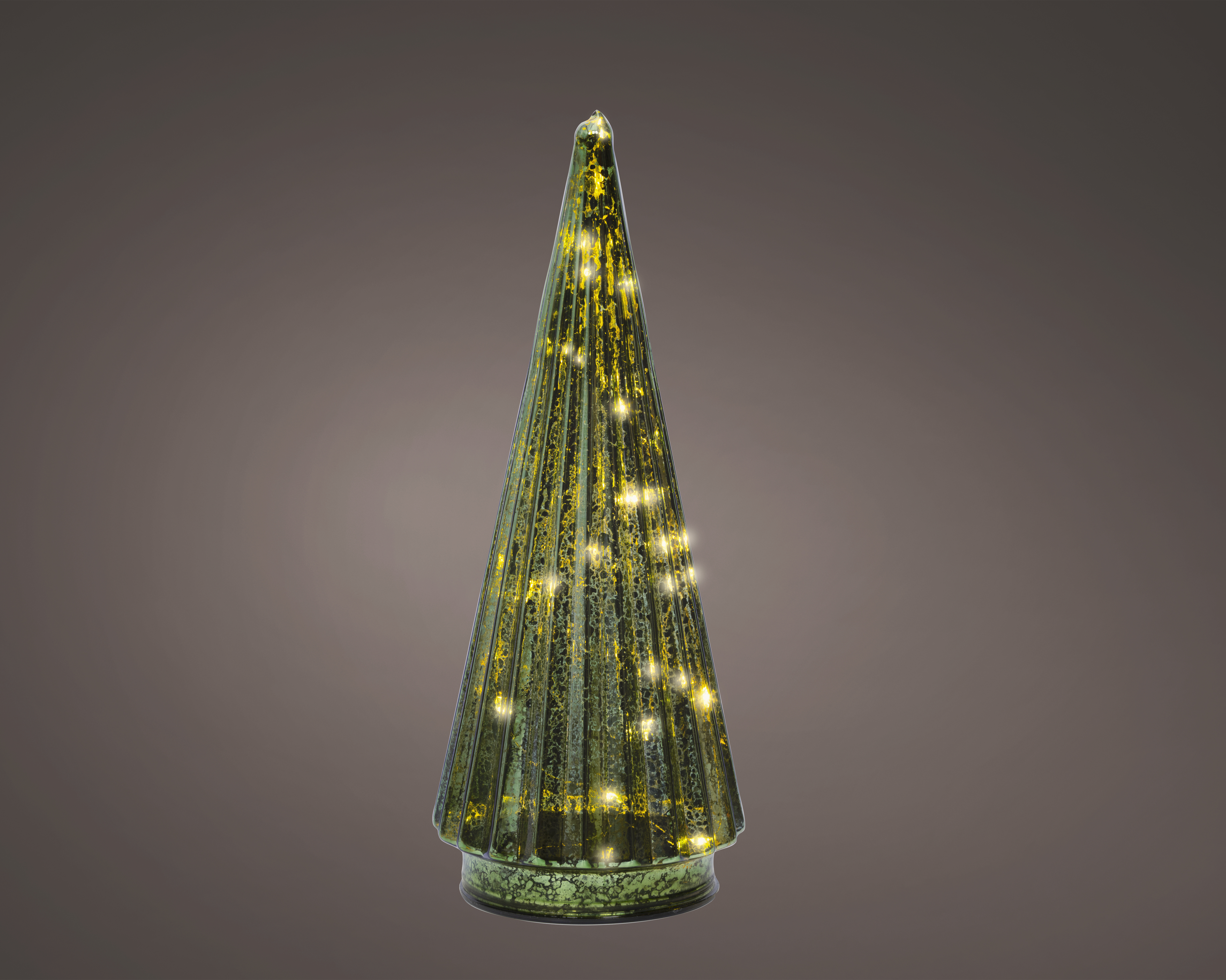 Glasbaum mit Micro LED DEKO