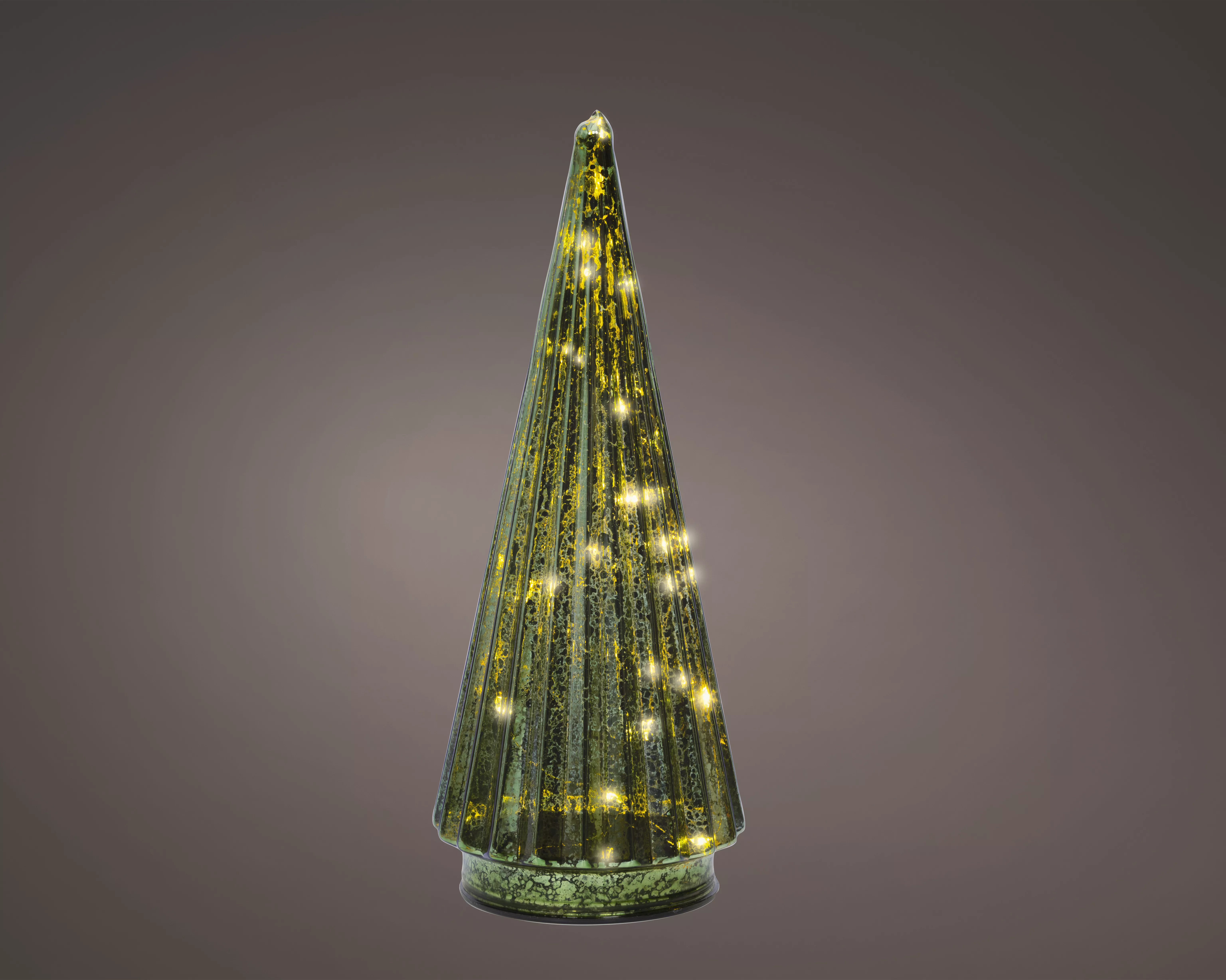 Glasbaum mit Micro LED DEKO