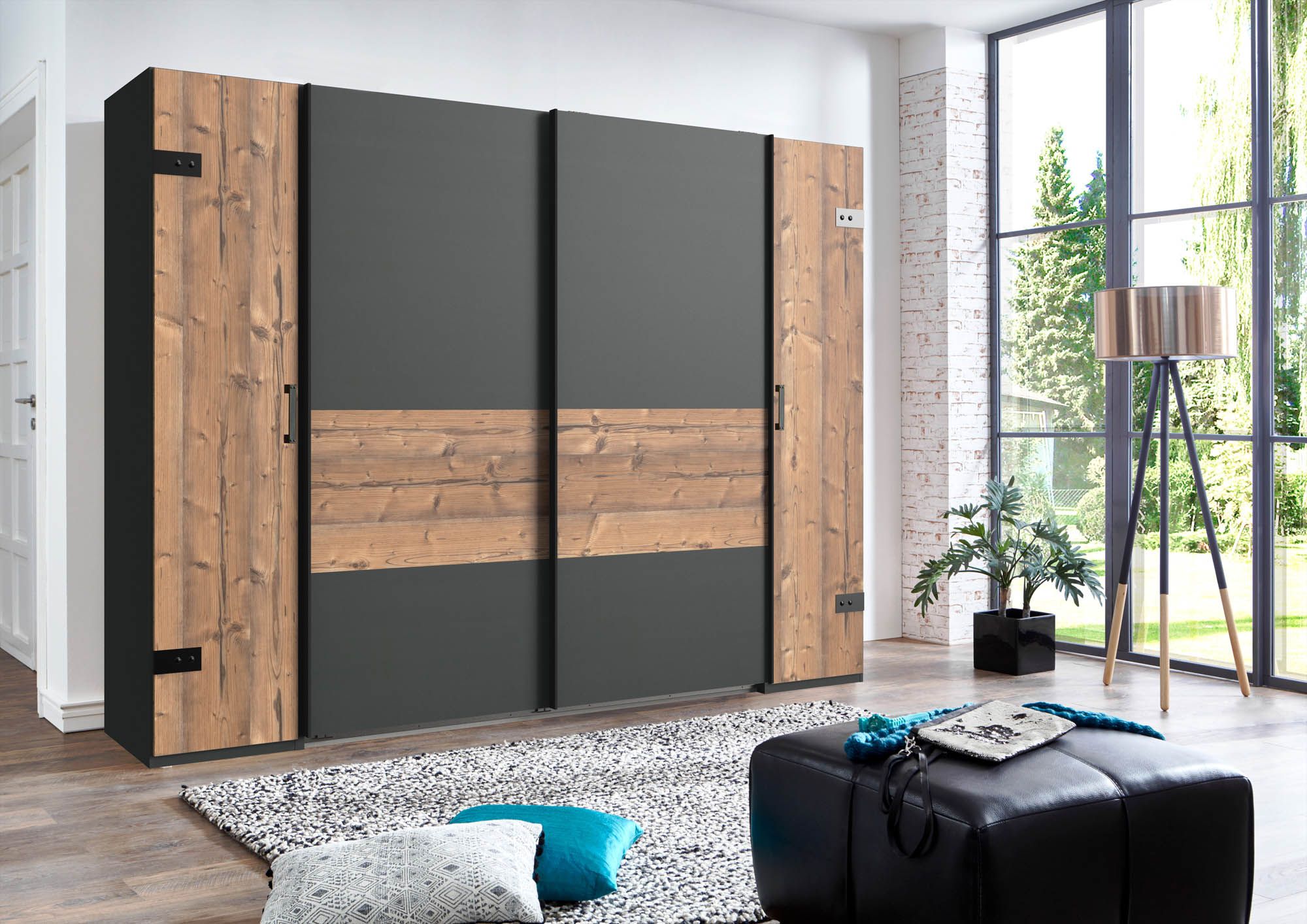 Dreh-/Schwebetürenschrank STOCKHOLM Dreh-/Schwebetürenschrank STOCKHOLM