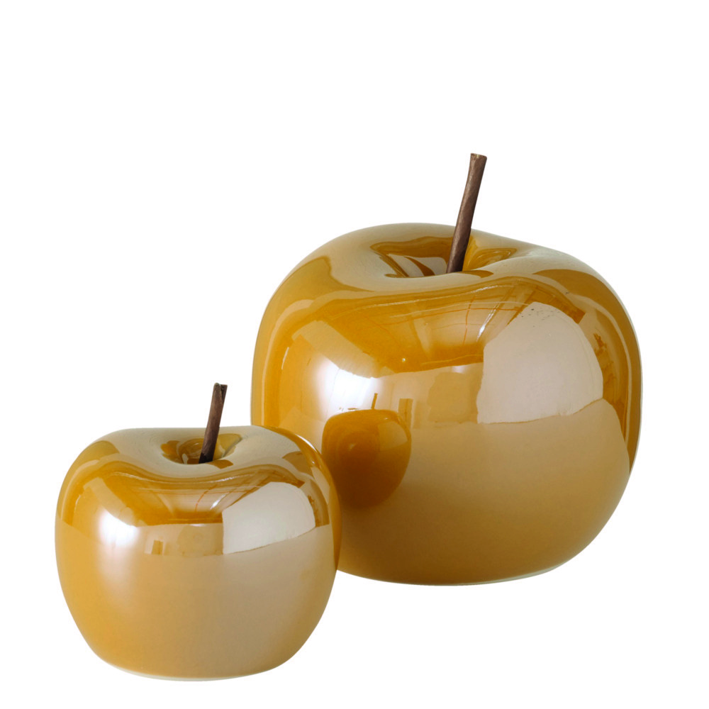 Dekoaufsteller Apfel 7cm PERLY
