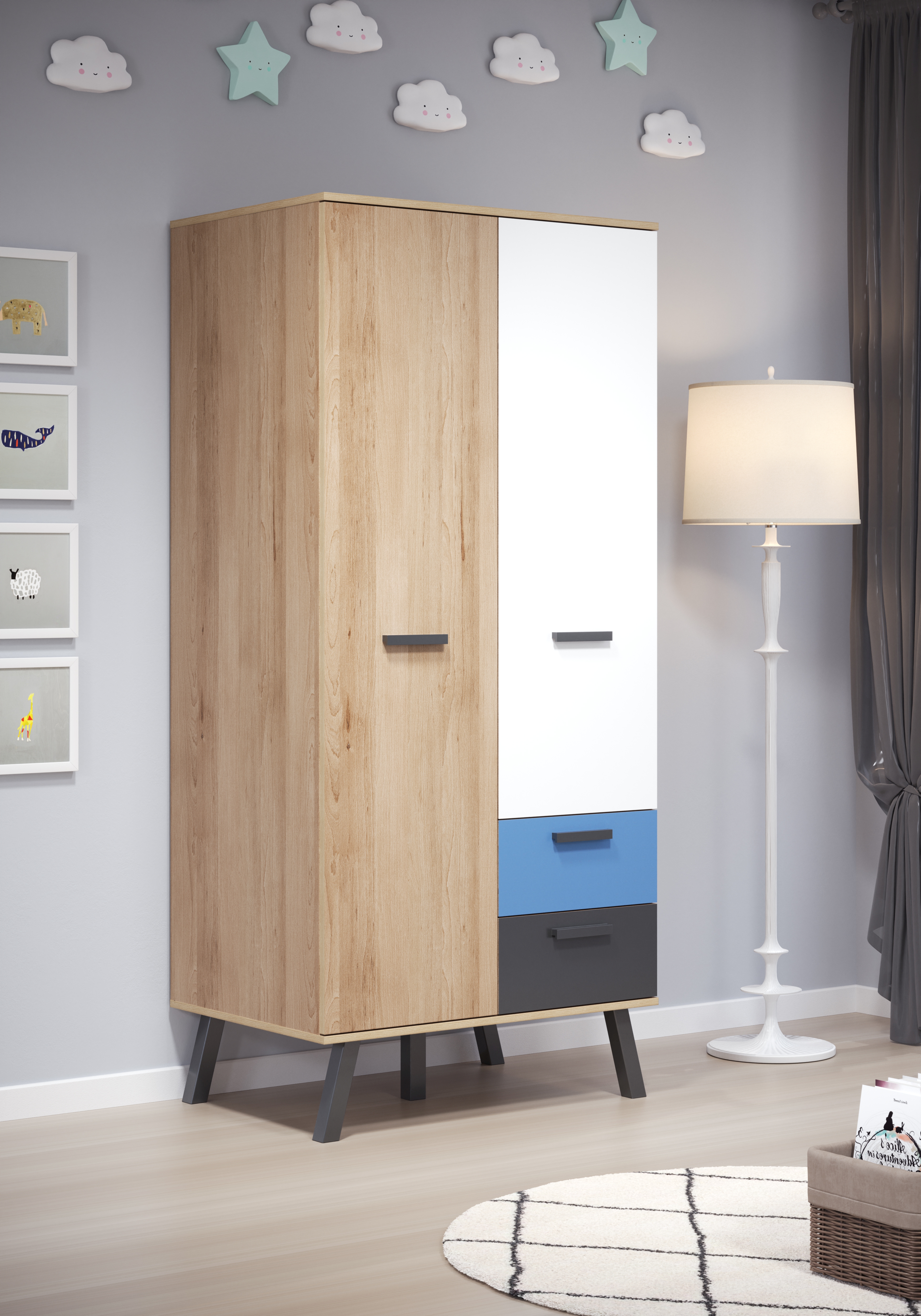 Kleiderschrank MATS COLOR