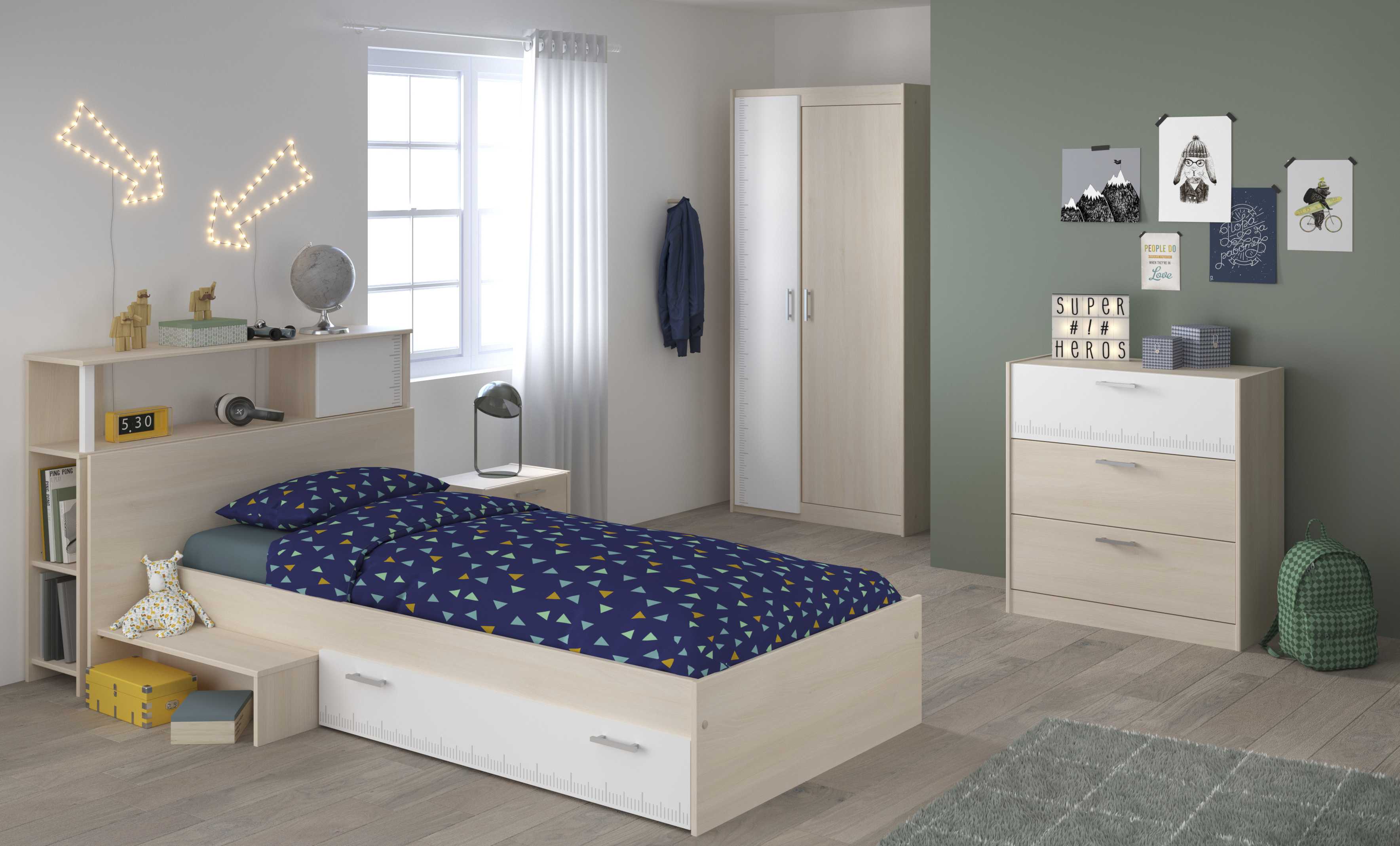 Jugendzimmer 5-teilig CHARLY 16