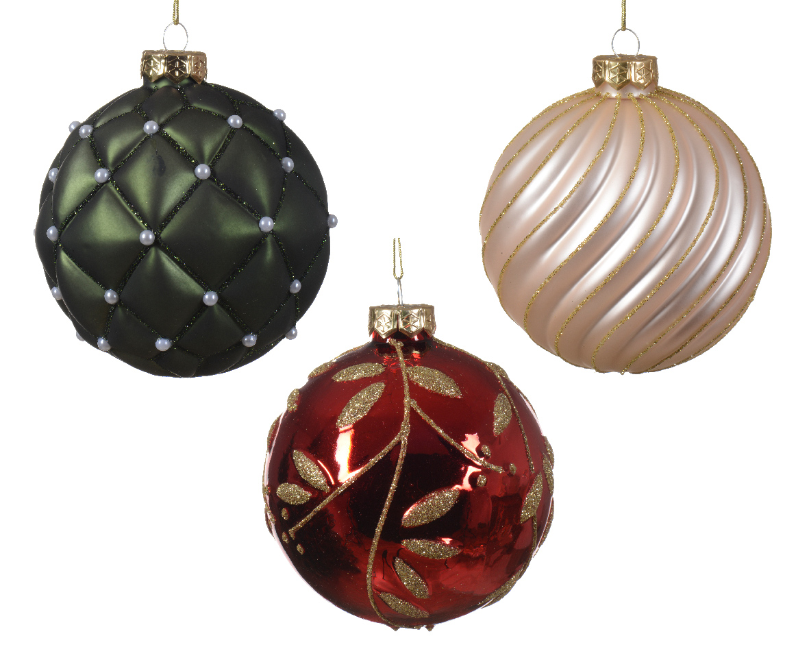 Glaskugel CHRISTMAS