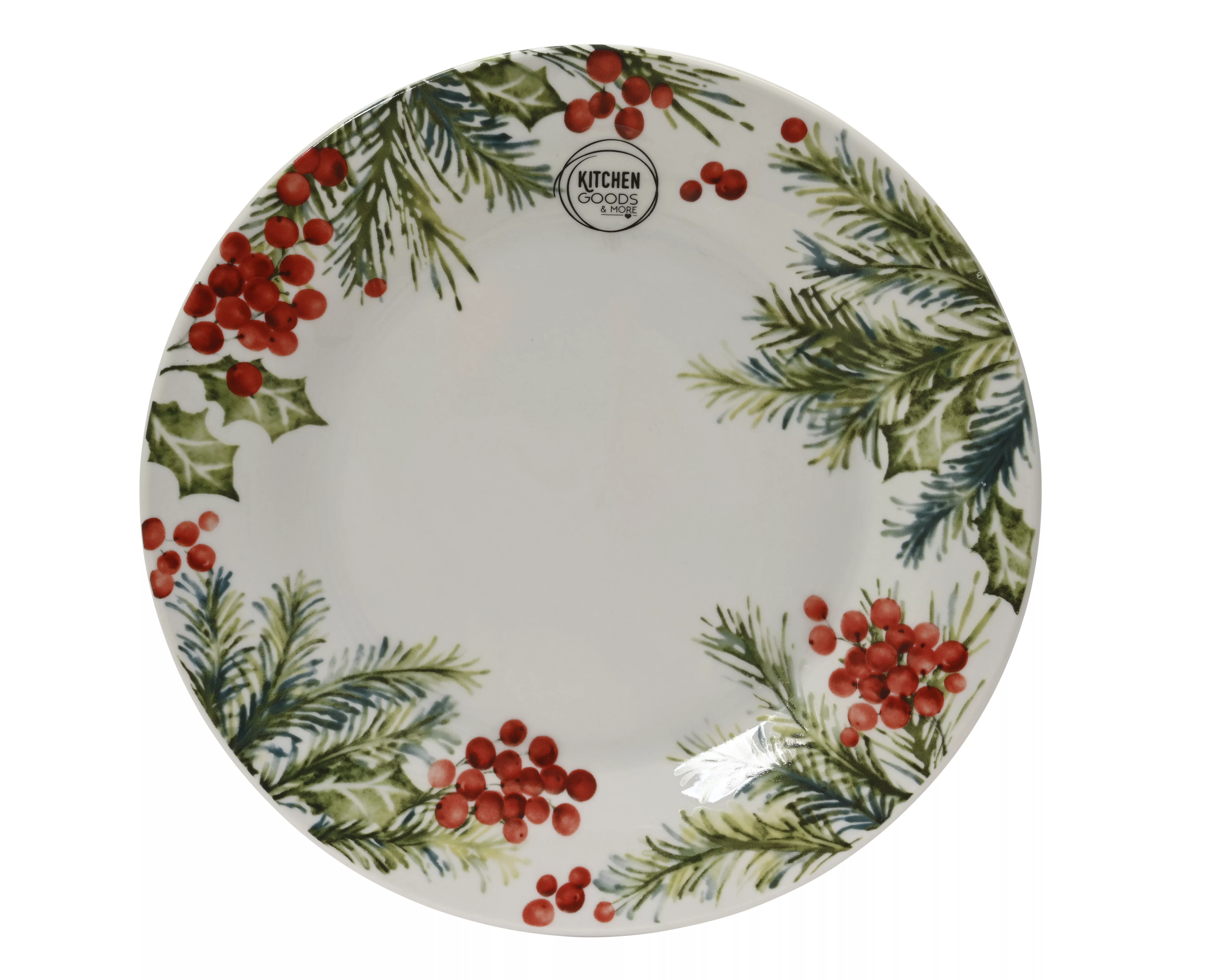Teller Beerenzweig CHRISTMAS