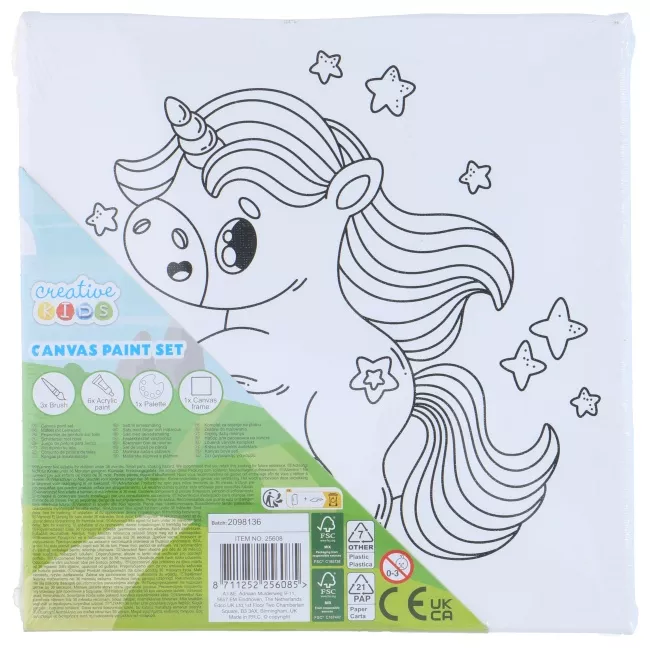 Malset Leinwand für Kinder EDDY TOYS
