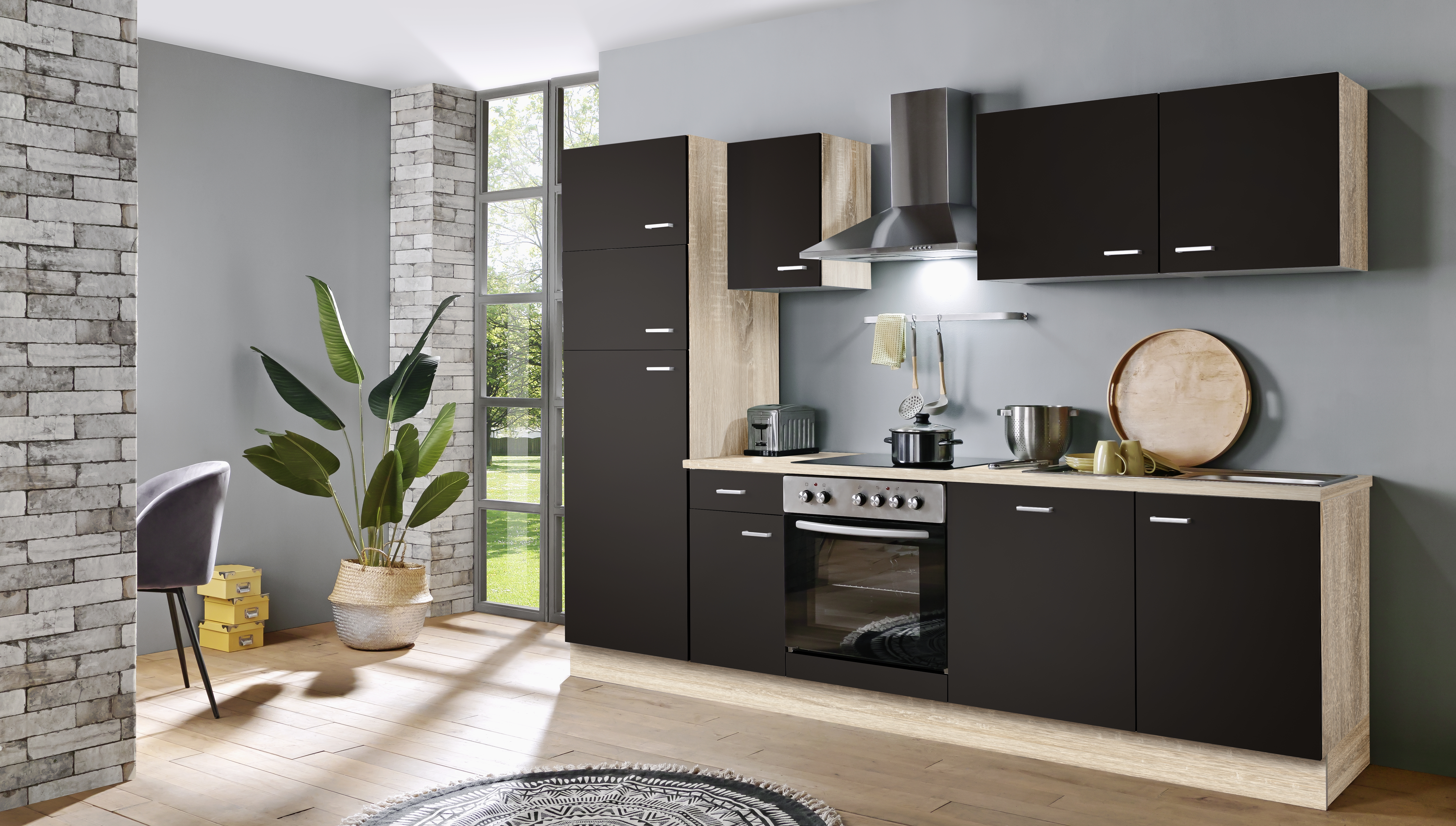Küchenblock mit E-Geräten CLASSIC Küchenblock mit E-Geräten CLASSIC