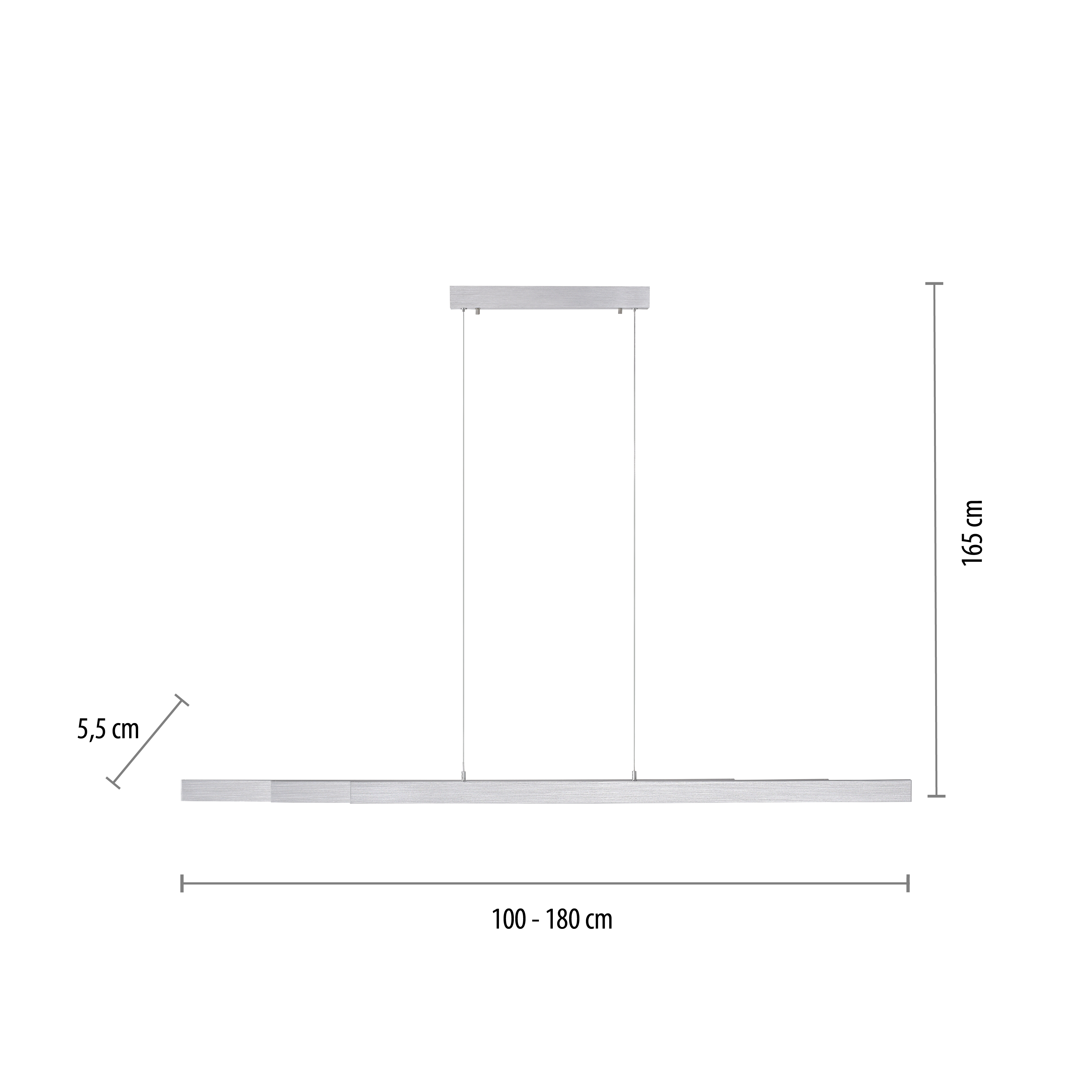 LED Pendelleuchte Luzi