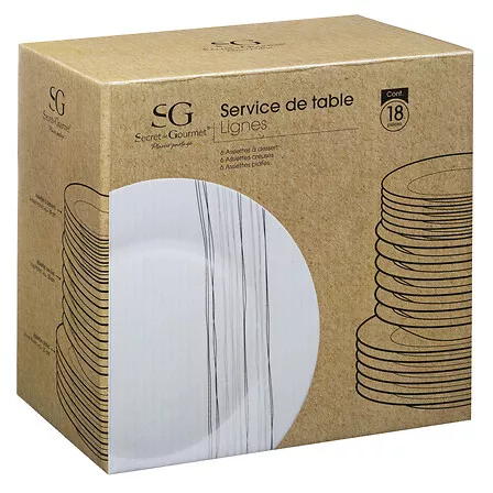Service 18tlg. LIGNES