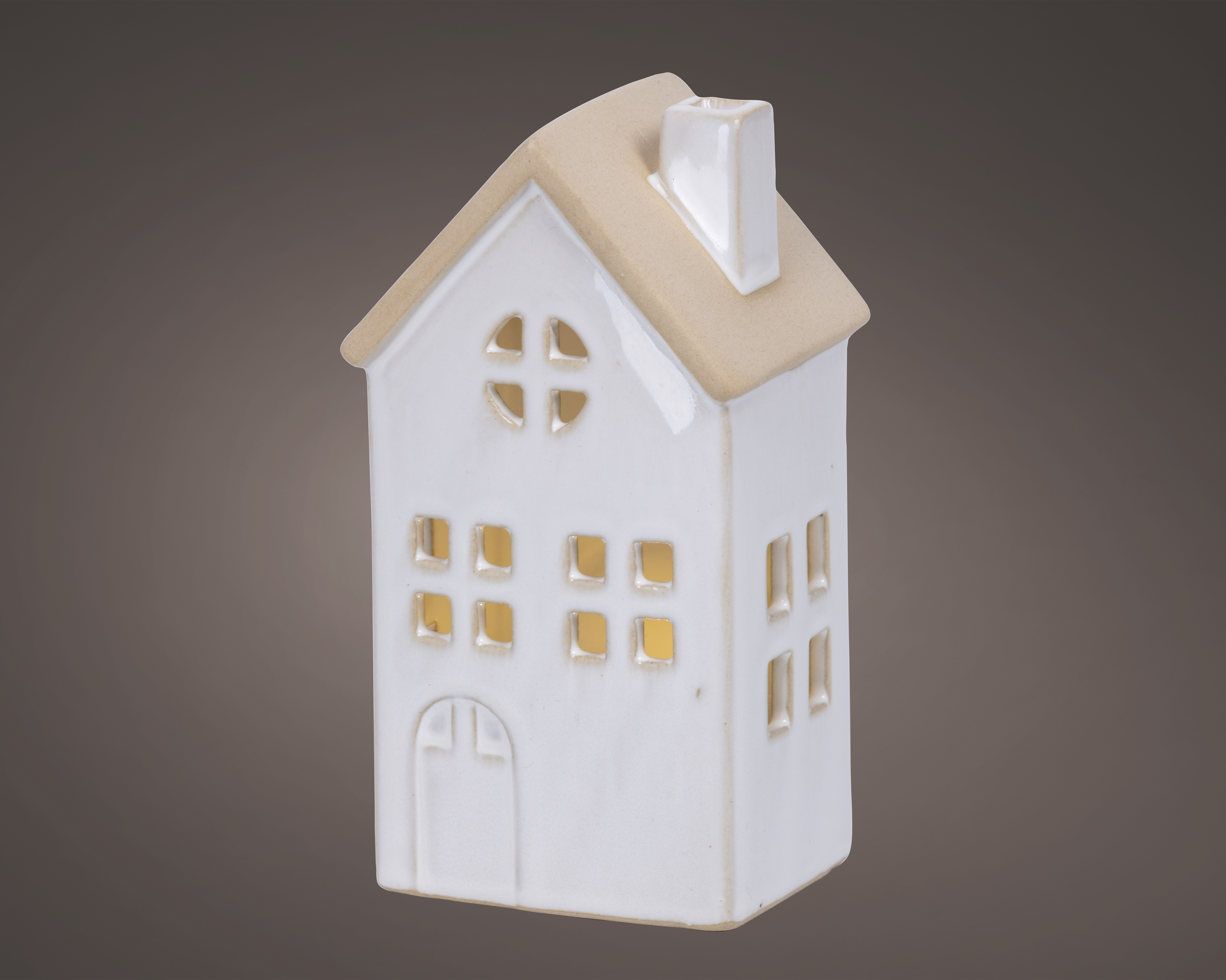 Haus mit LED  DEKO