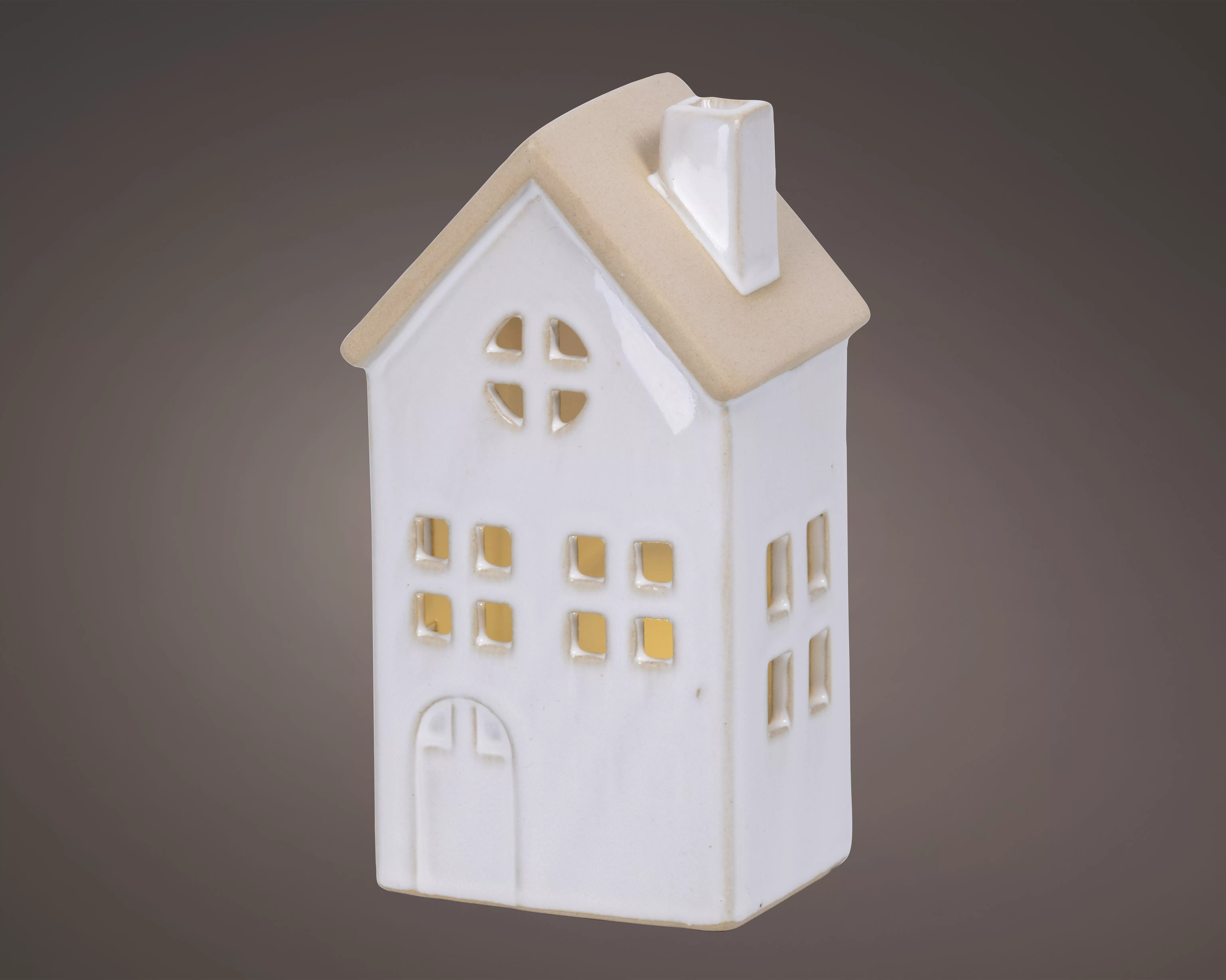 Haus mit LED  DEKO