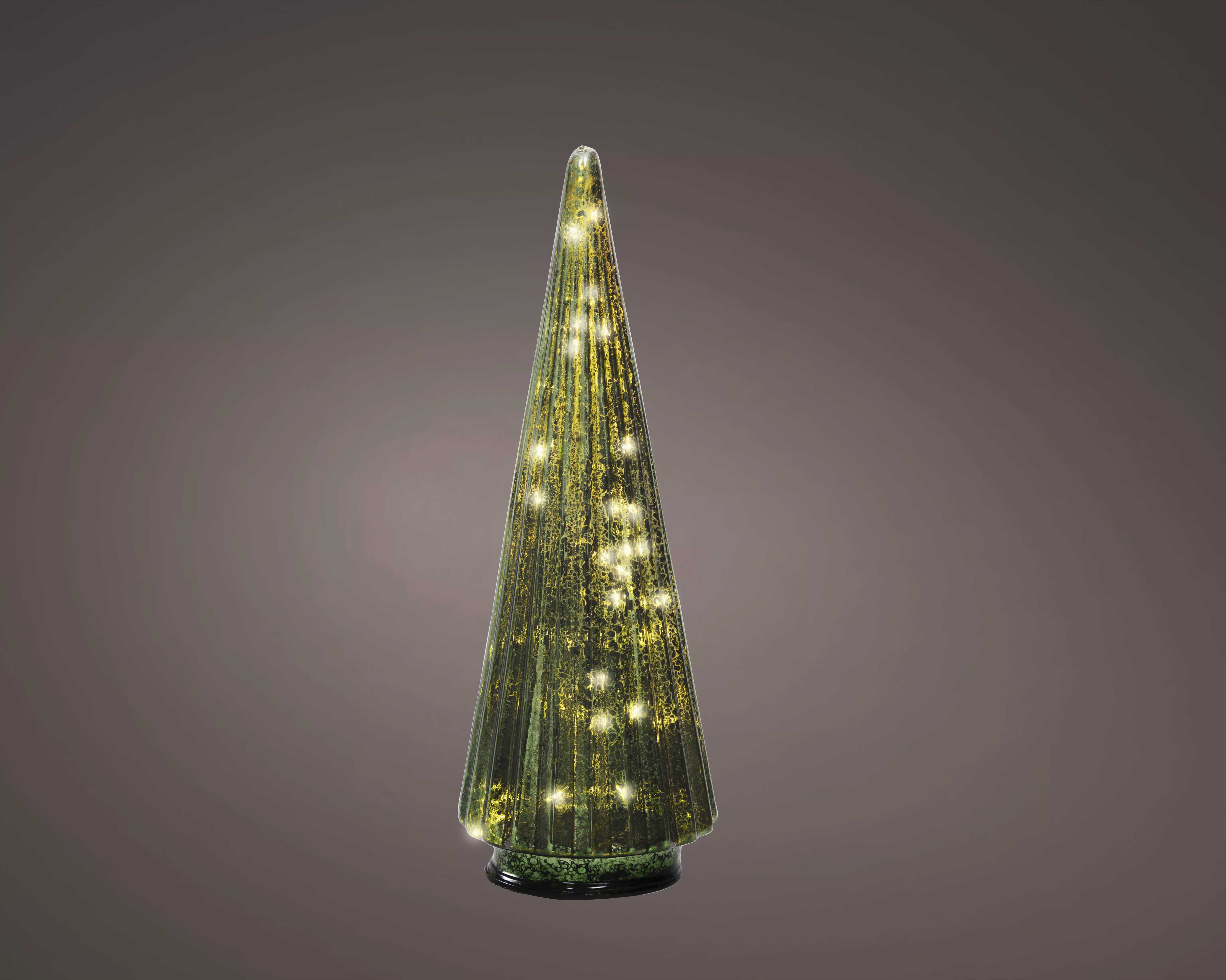 Glasbaum mit Micro LED DEKO