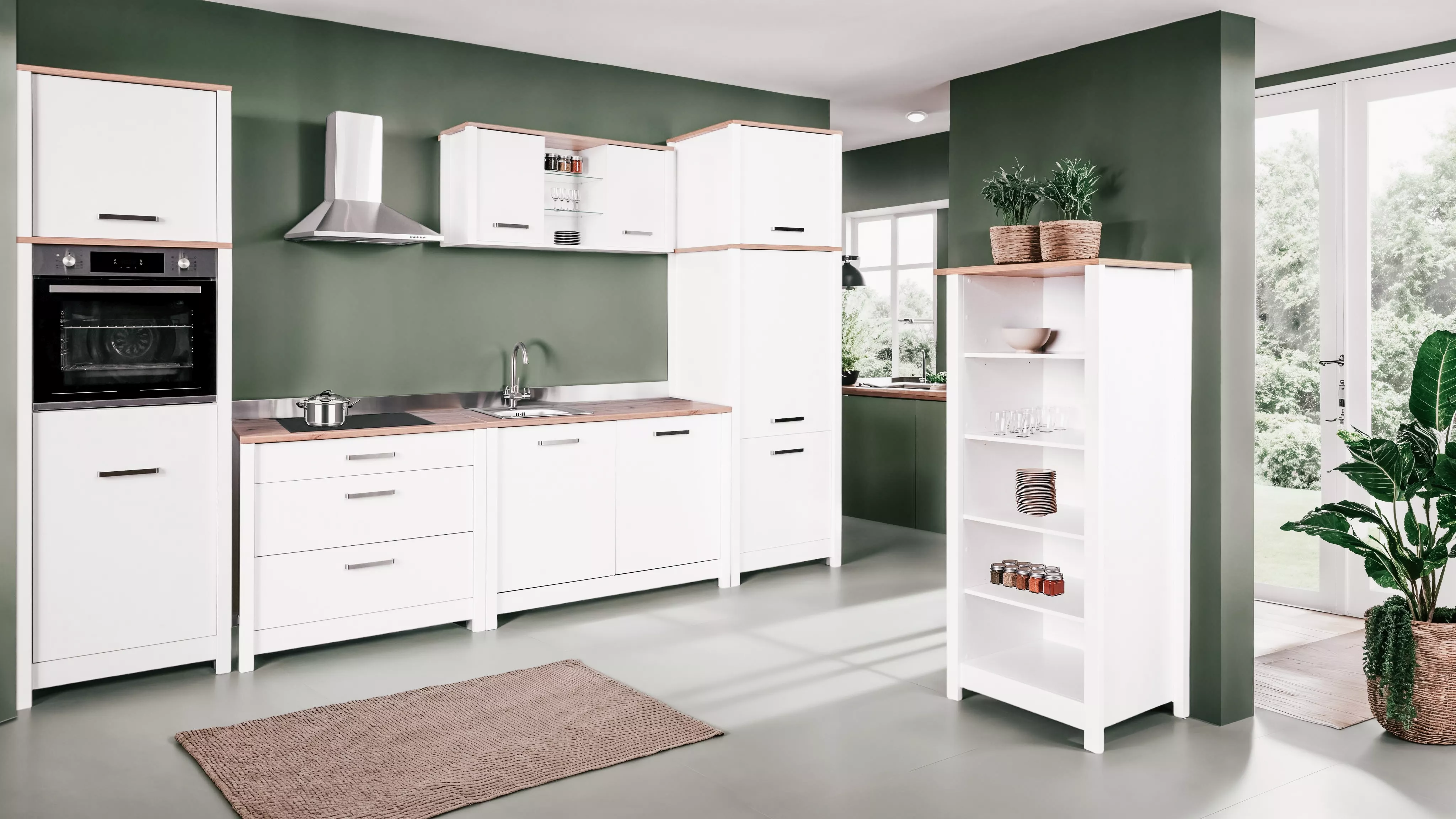 Schrankaufsatz für Geräteschrank SICILIA