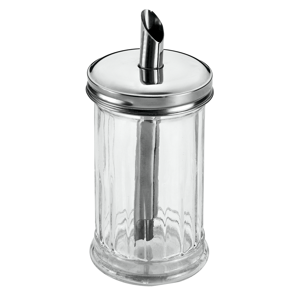 Zuckerstreuer Glas Zuckerstreuer Glas