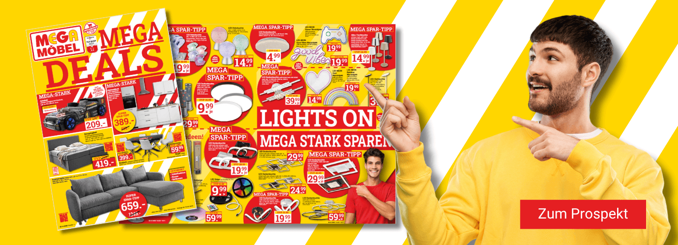MEGA DEALS - unser neuer Prospekt!
