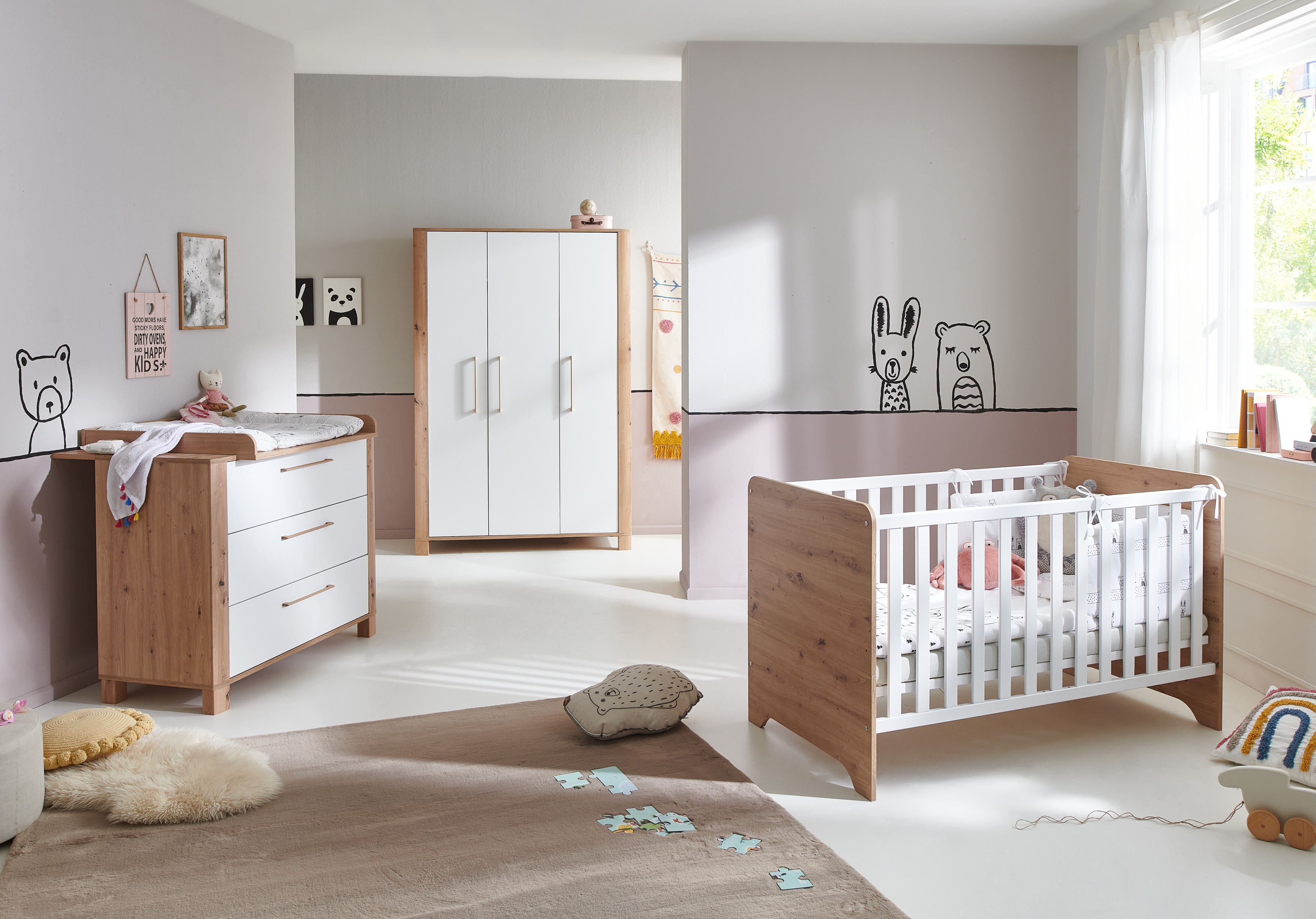 Babyzimmer 3-teilig MARLON Babyzimmer 3-teilig MARLON