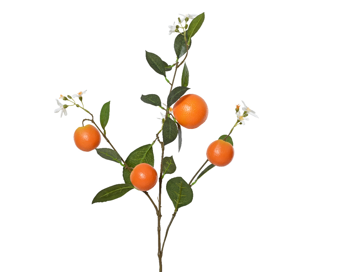 Dekozweig Orange SUMMER